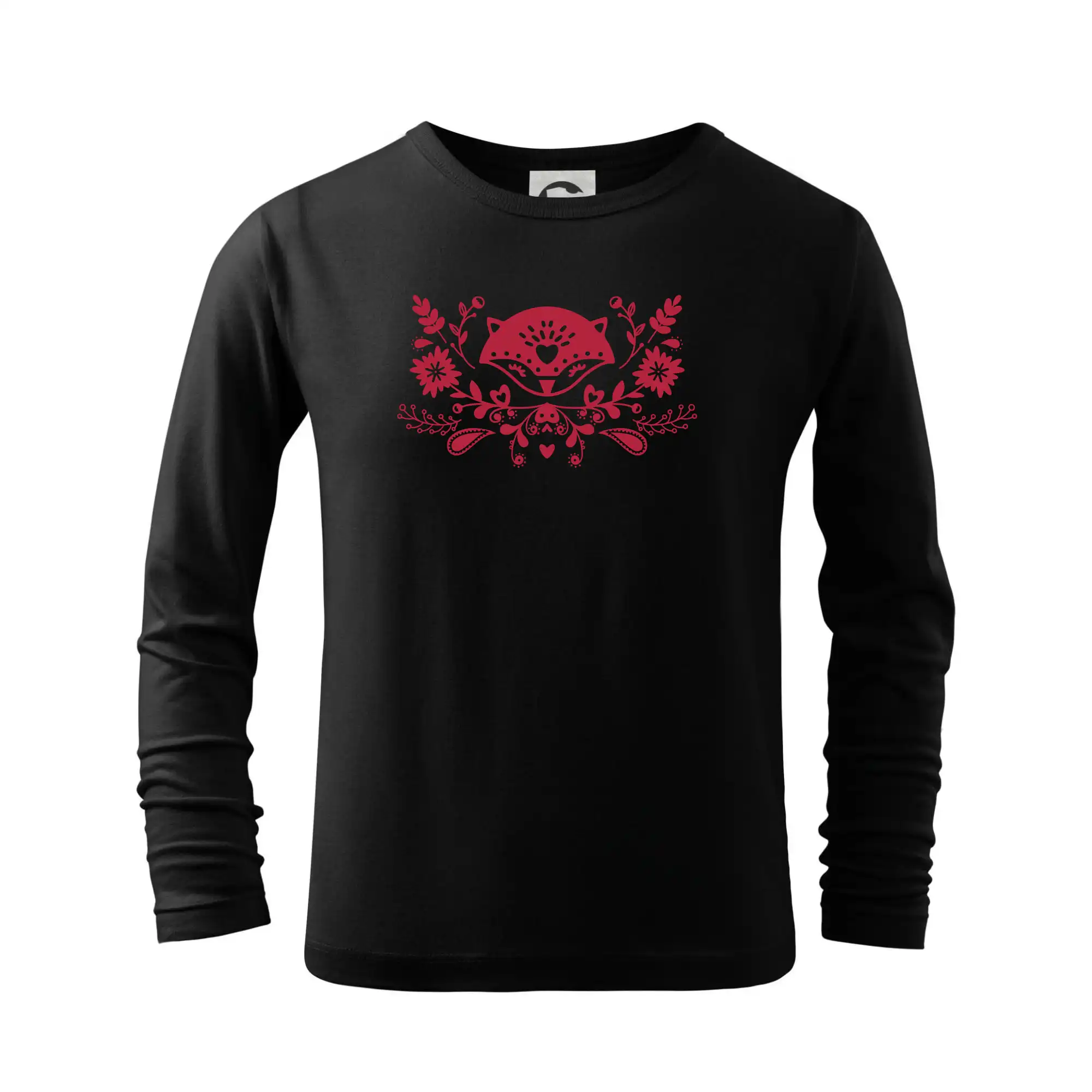 Folklór - Folklór - hlava líšky - Tričko detské Long Sleeve