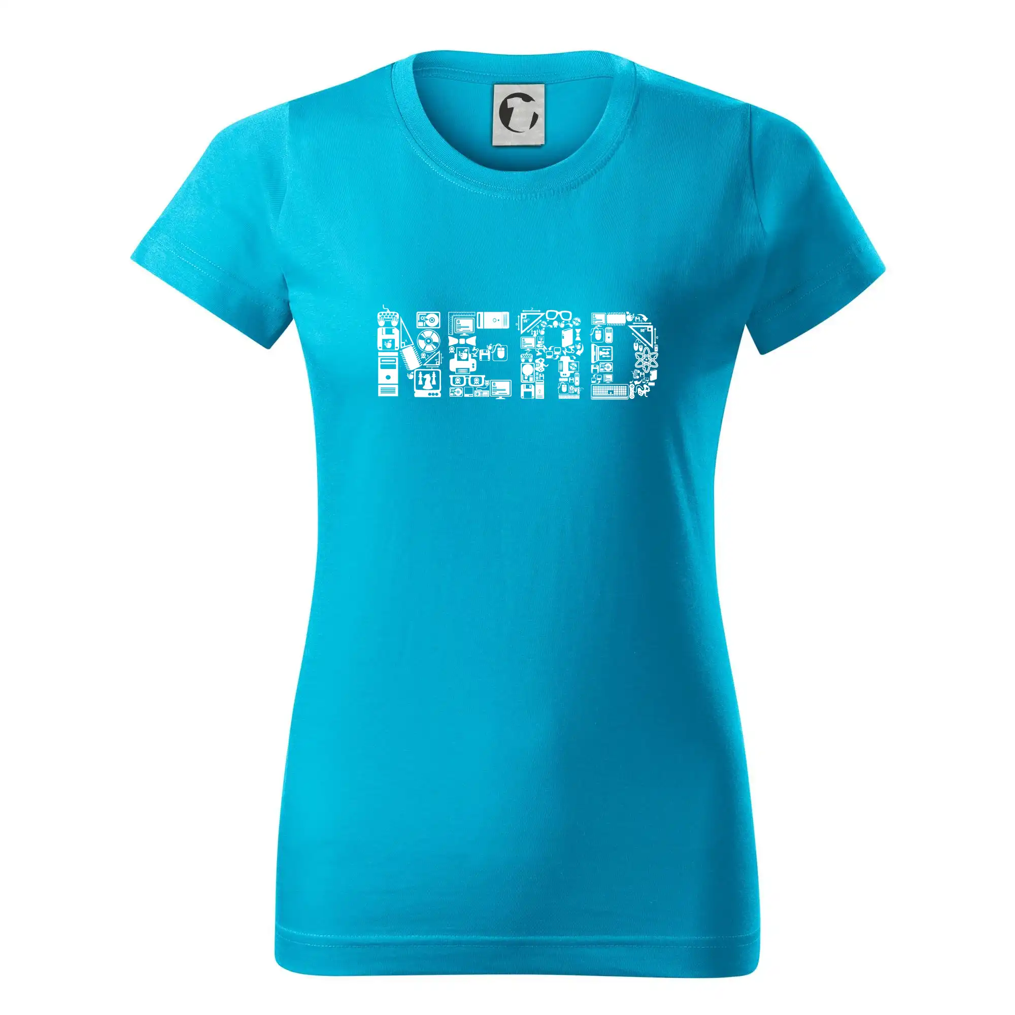 Tričká pre ajťákov - NERD symbols - Dámske tričko basic - ľahko voľnejšie a dlhšie