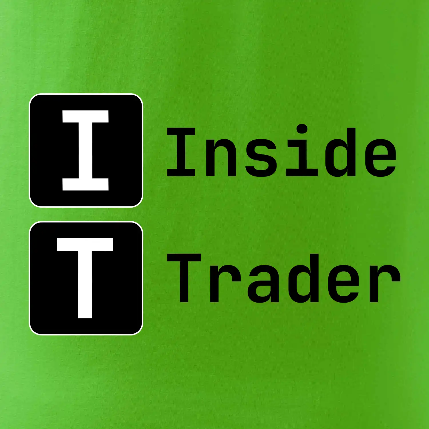 IT Nápis Inside Trader