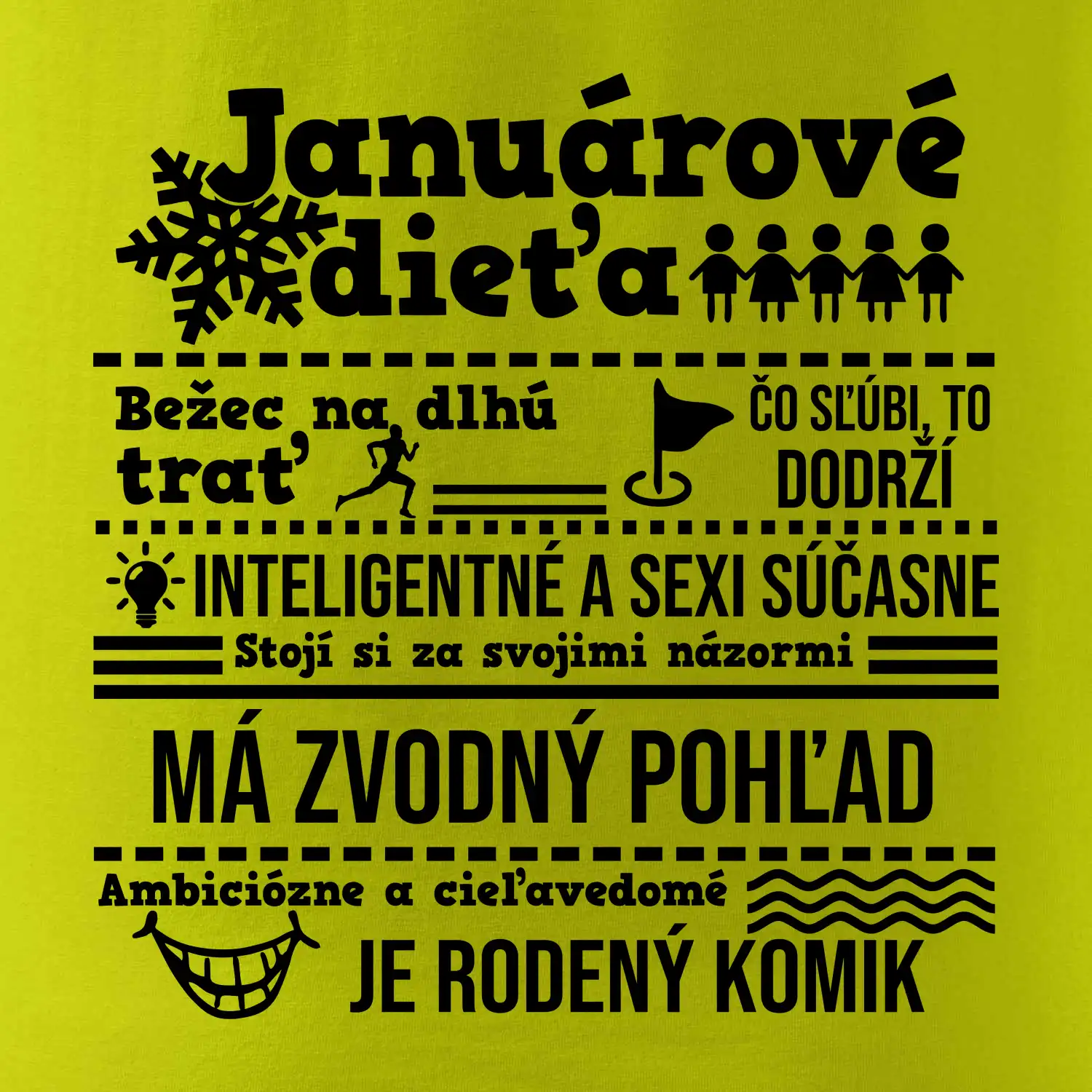 Narodeniny Január