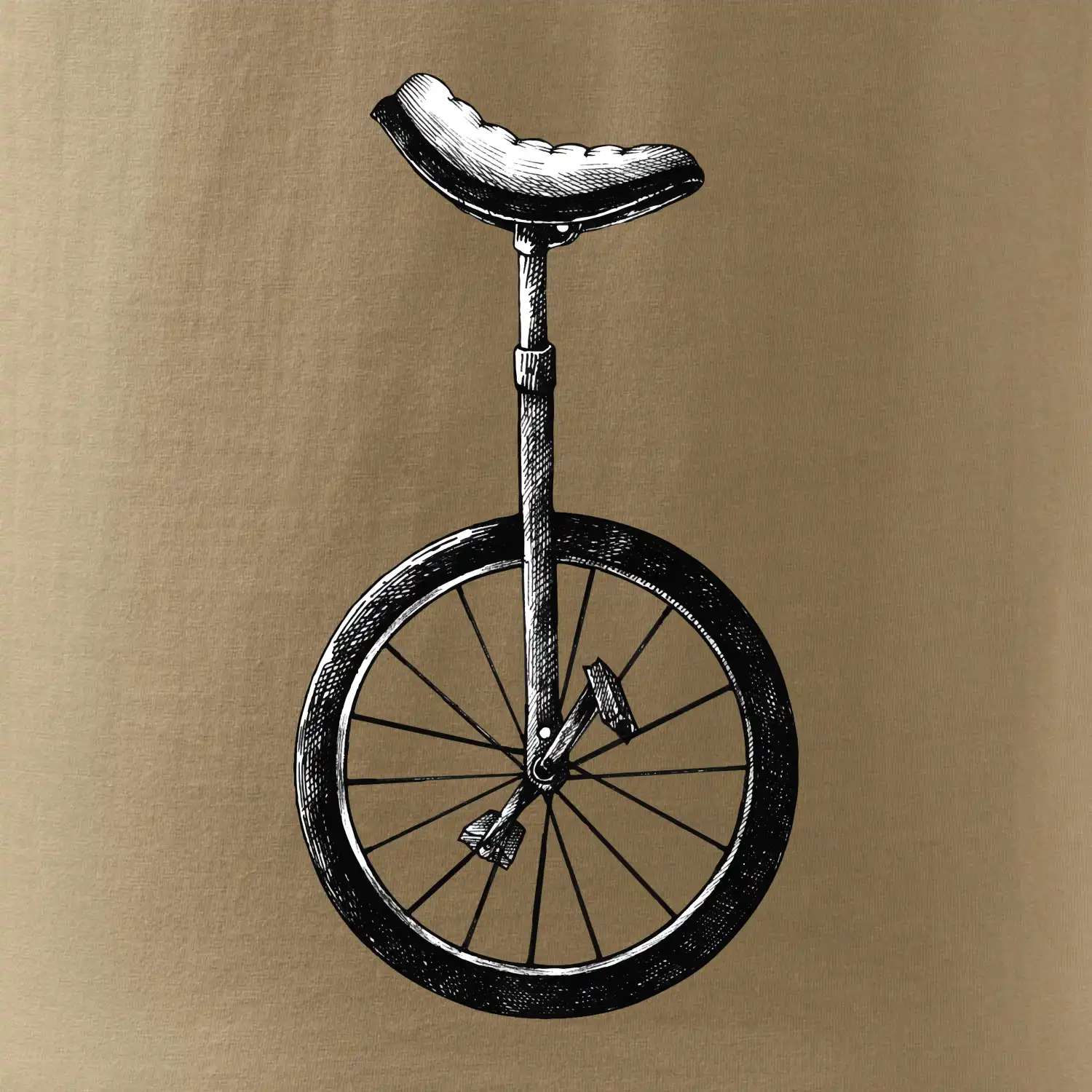 jednokolka kreslená