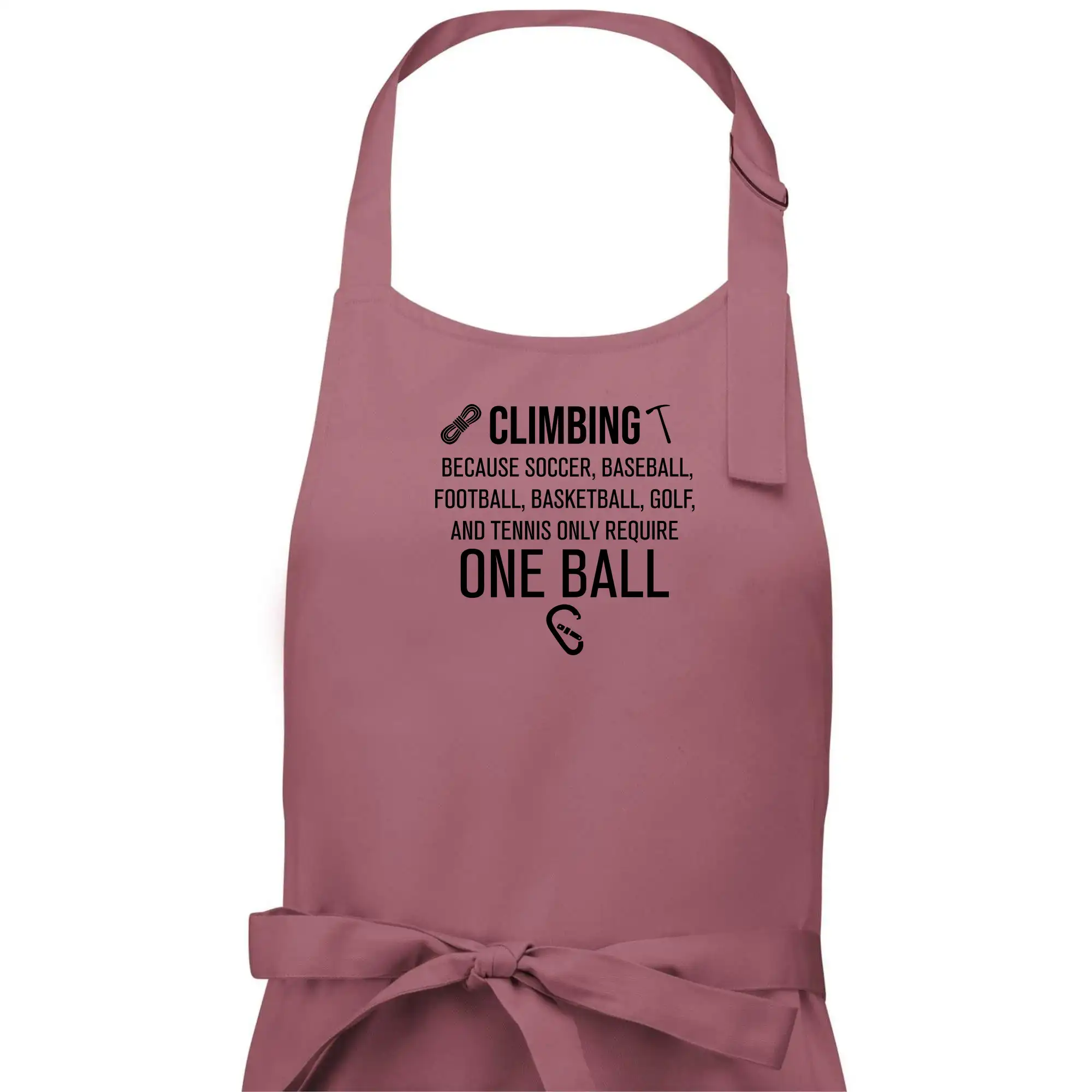 Climbing beacause one ball