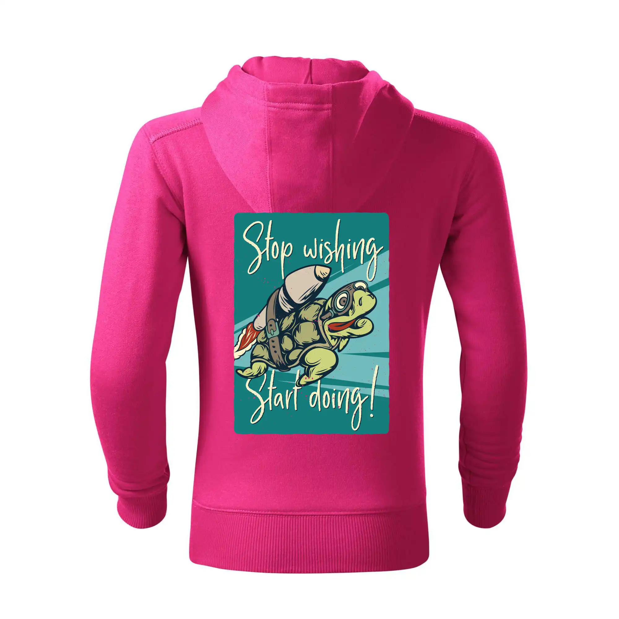 Stop wishing start doing želva
