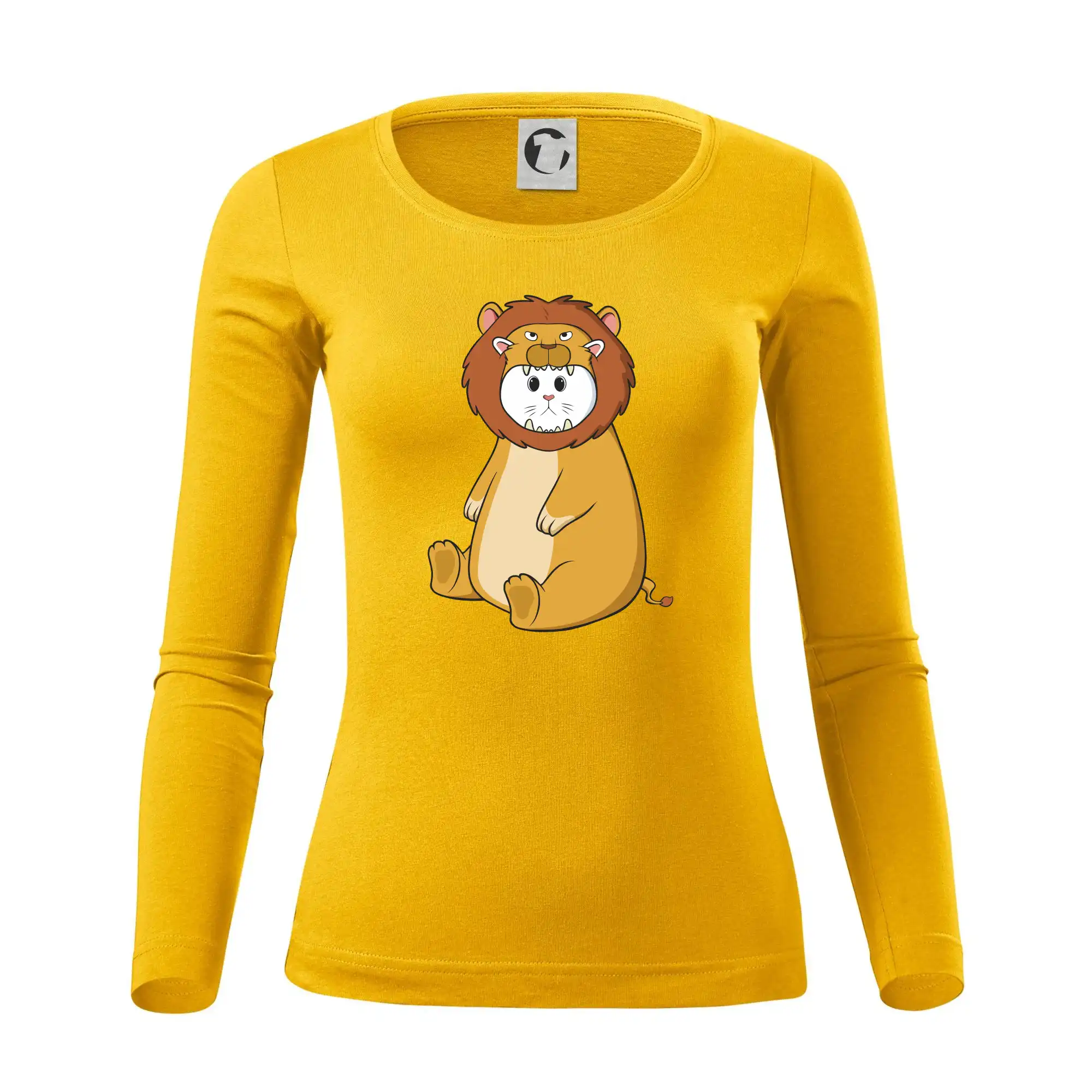 Kočka v převleku lva