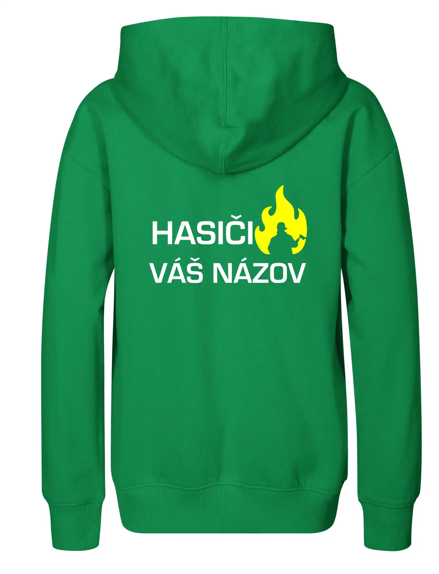 Hasiči - Váš názov - FLUO + Reflexná potlač