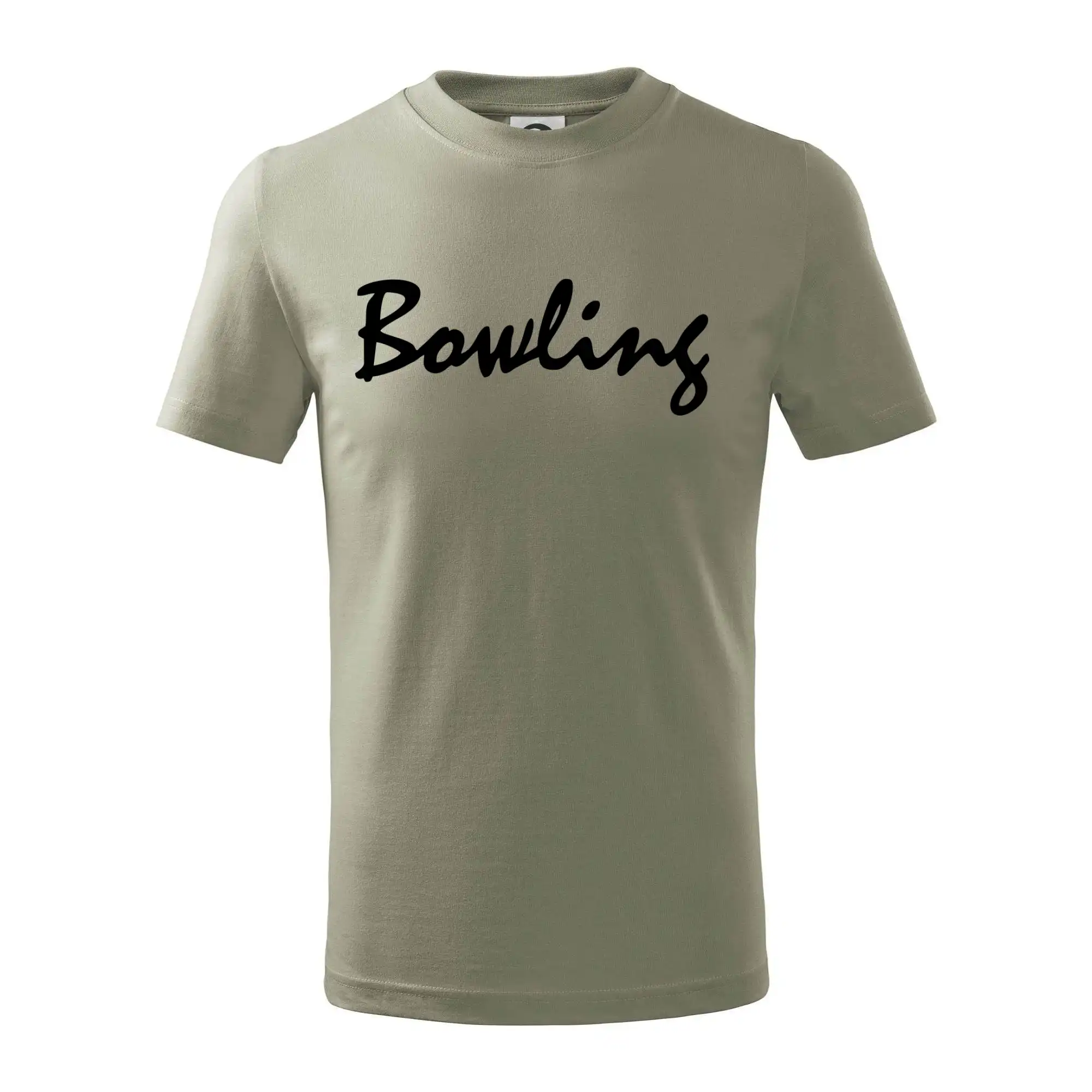 Tričká Bowling - Bowling nápis písacie - Tričko detské bavlnené