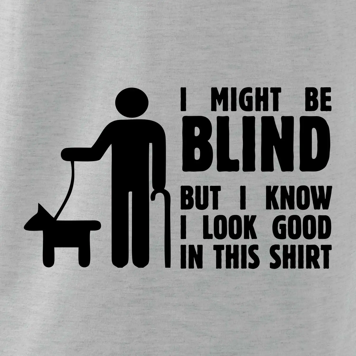 I might be blind