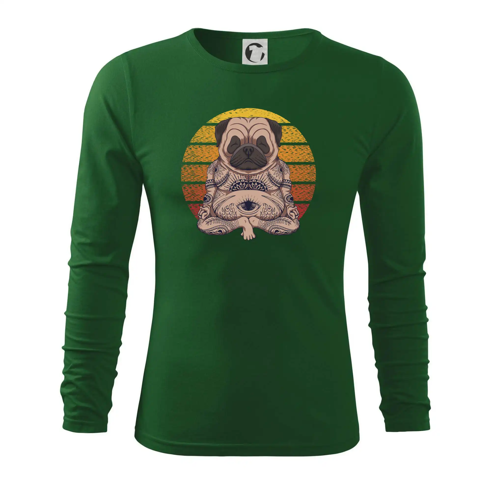Yoga meditace - pug