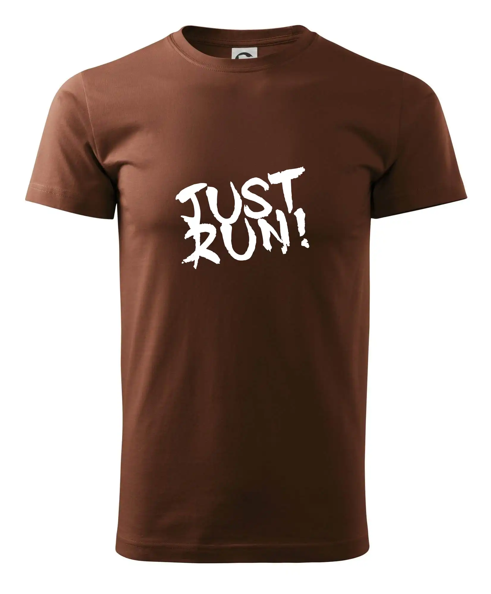 Tričká pre bežcov - Just run - Pánske tričko nižšej gramáže