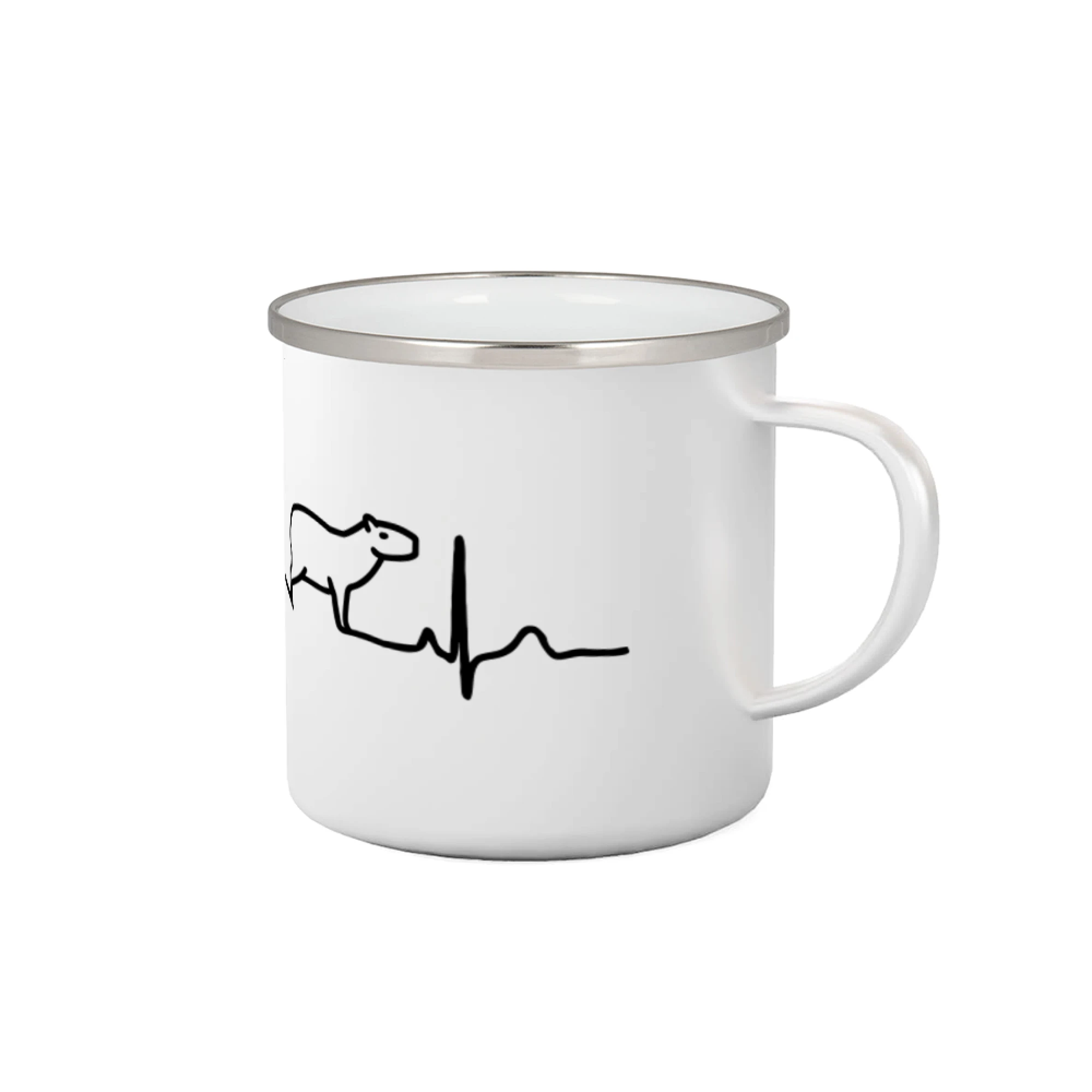 Tričká so zvieratami - Ekg Capybara - Plecháčik