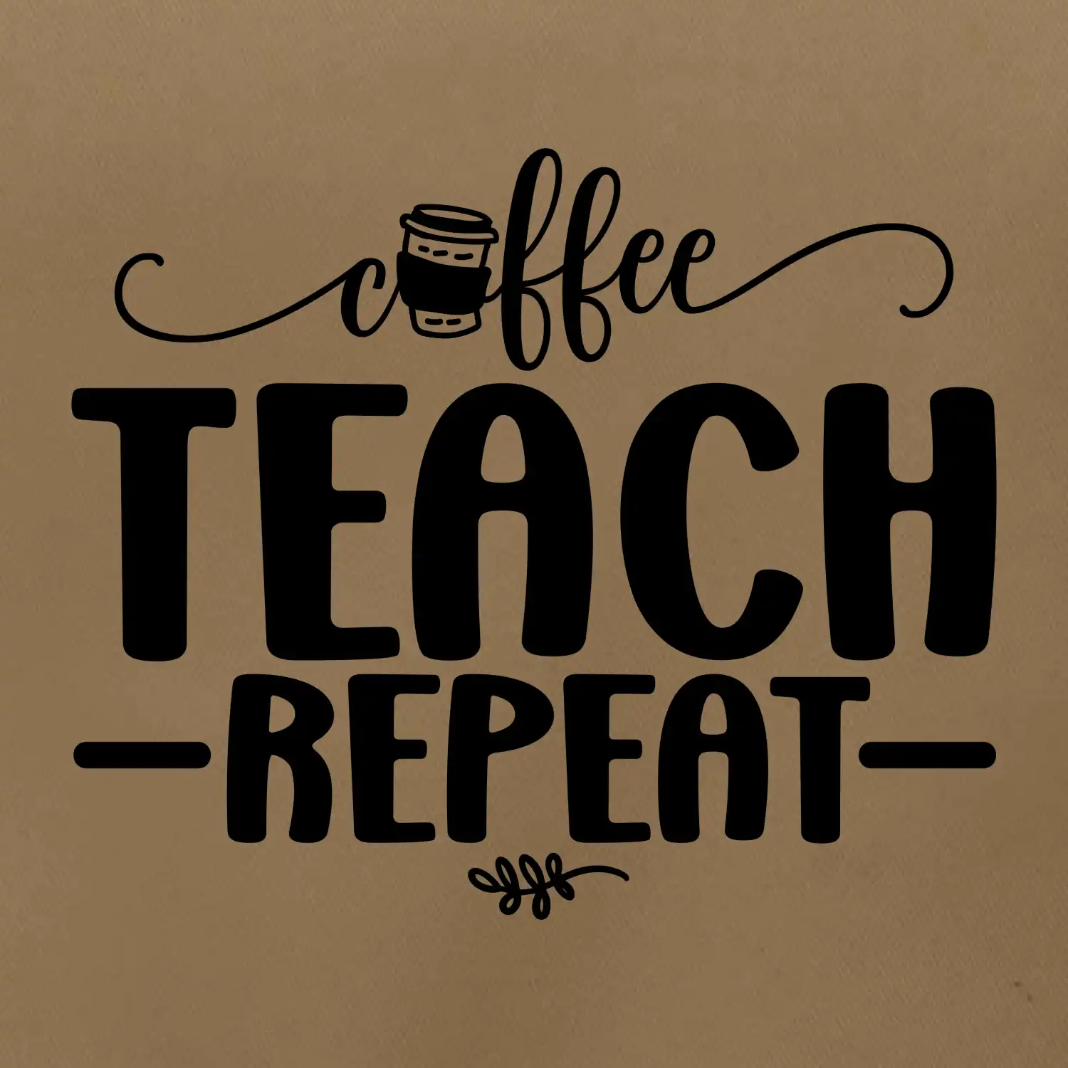 Coffee teach repeat
