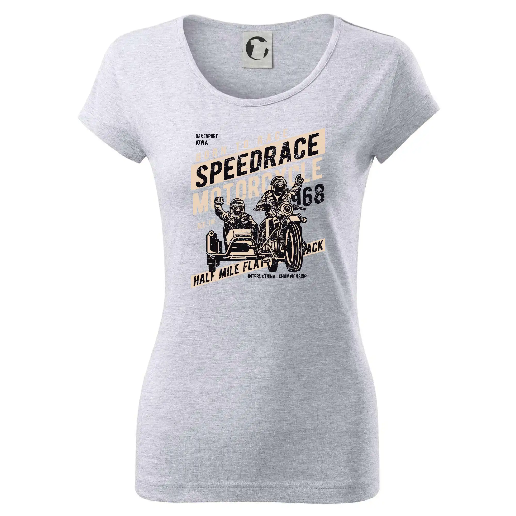 Speedrace motrcycle half mile