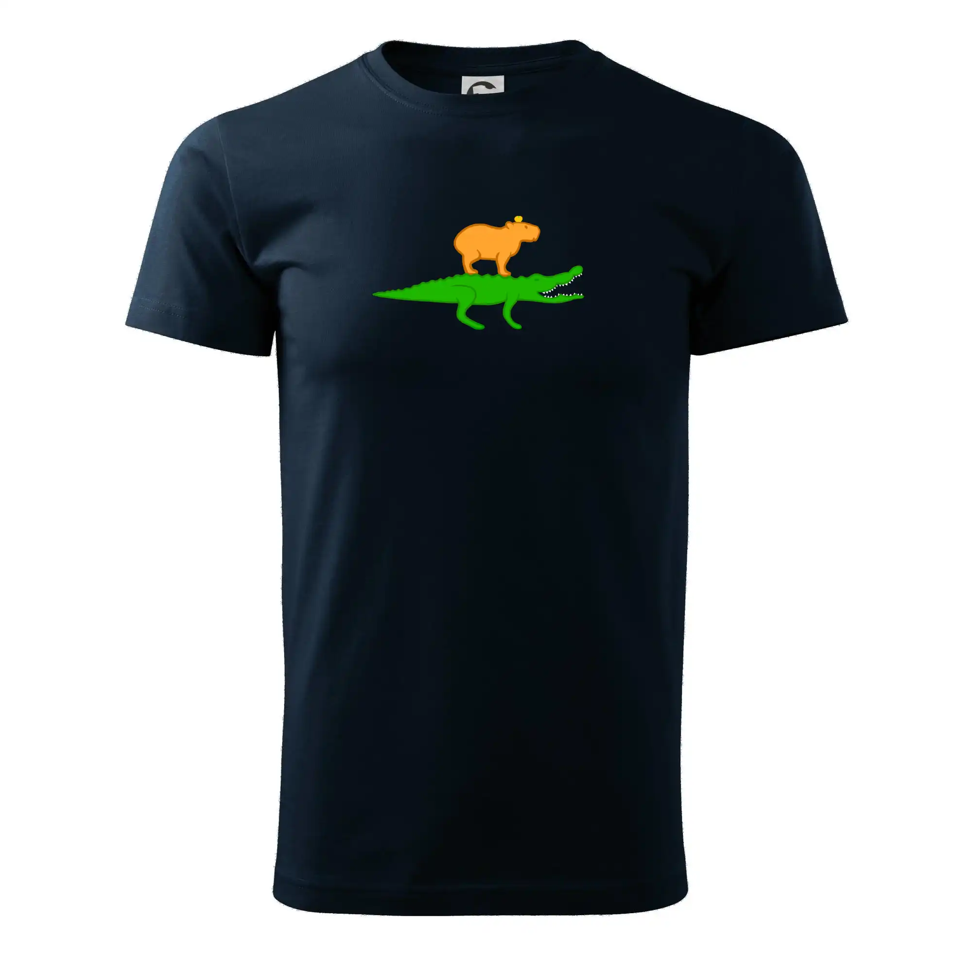 Kapybara na krokodýlovi (Moňas)