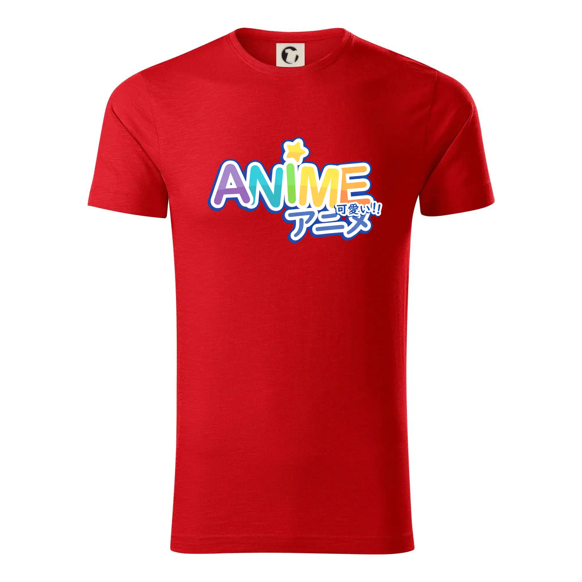 Anime nápis duhový