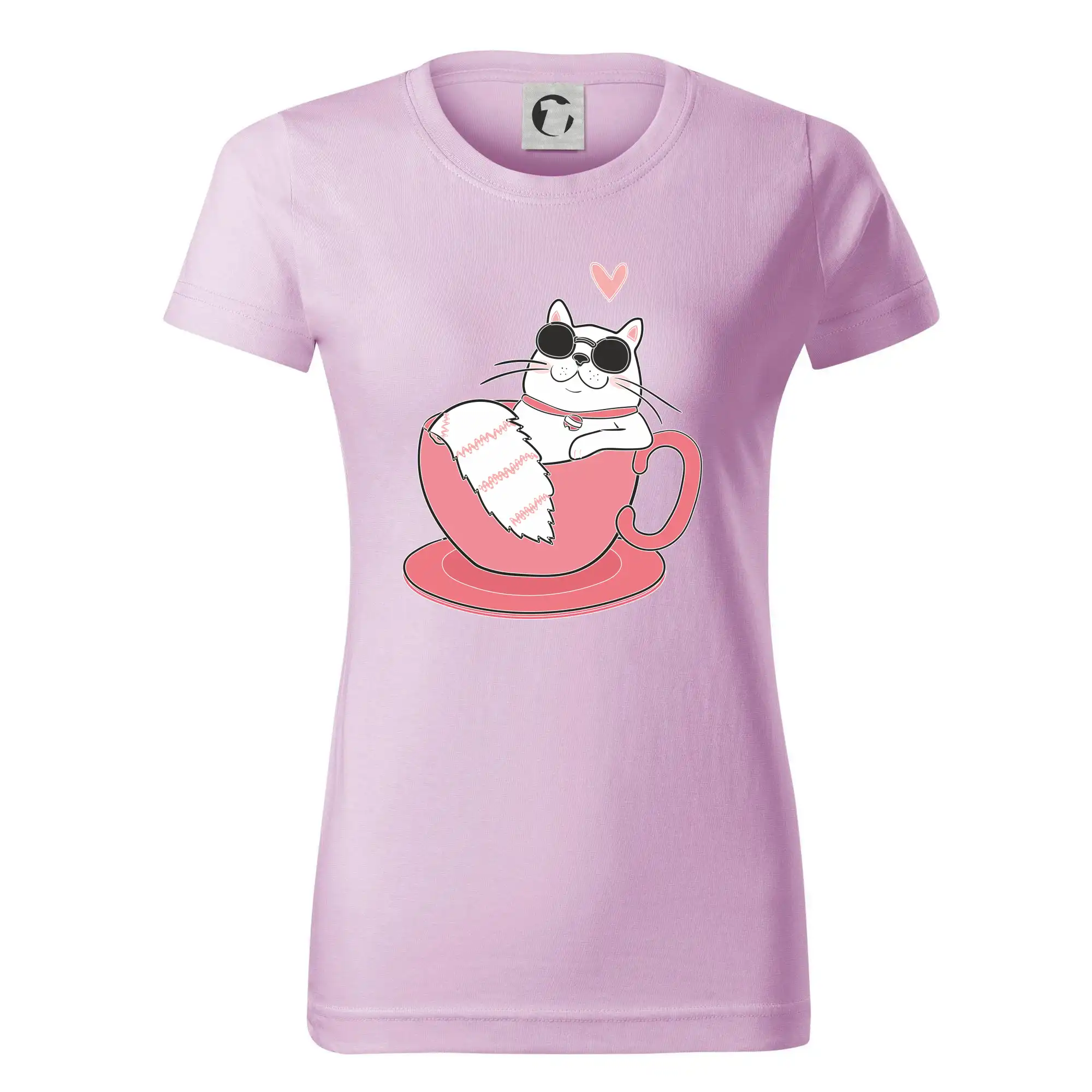 Hustá kočka v hrníčku