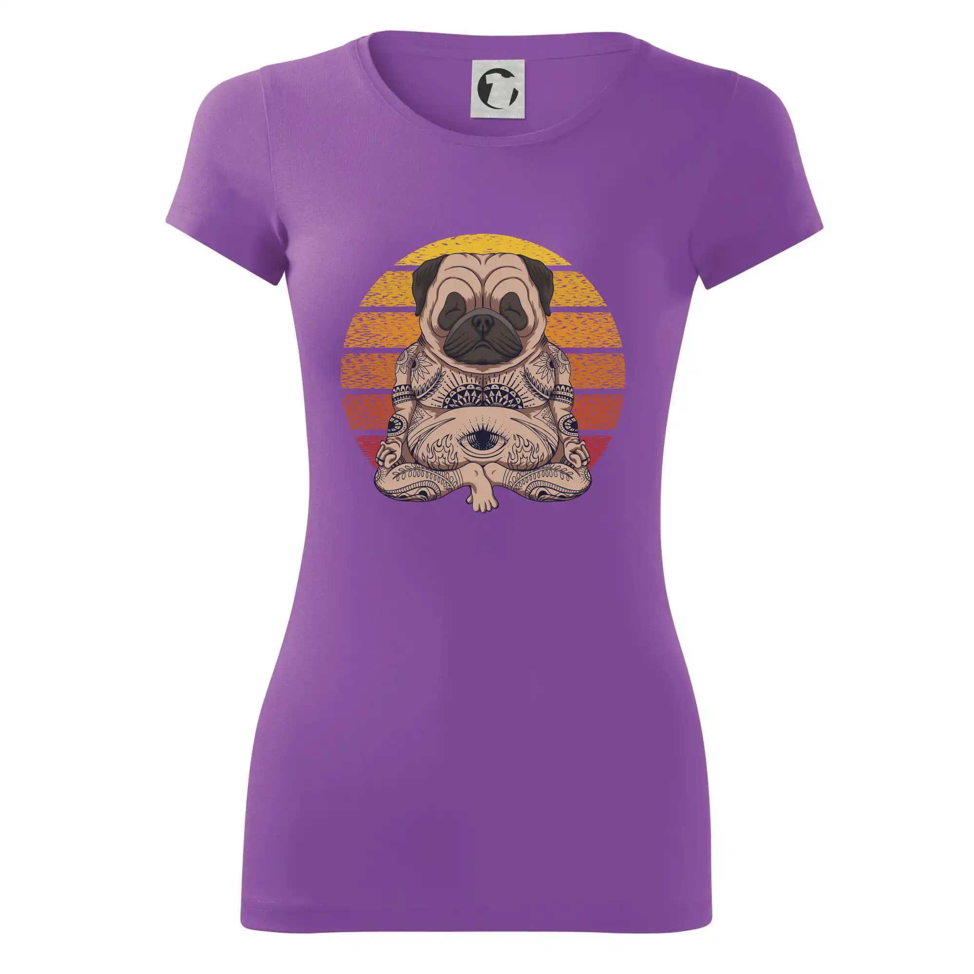 Yoga meditace - pug