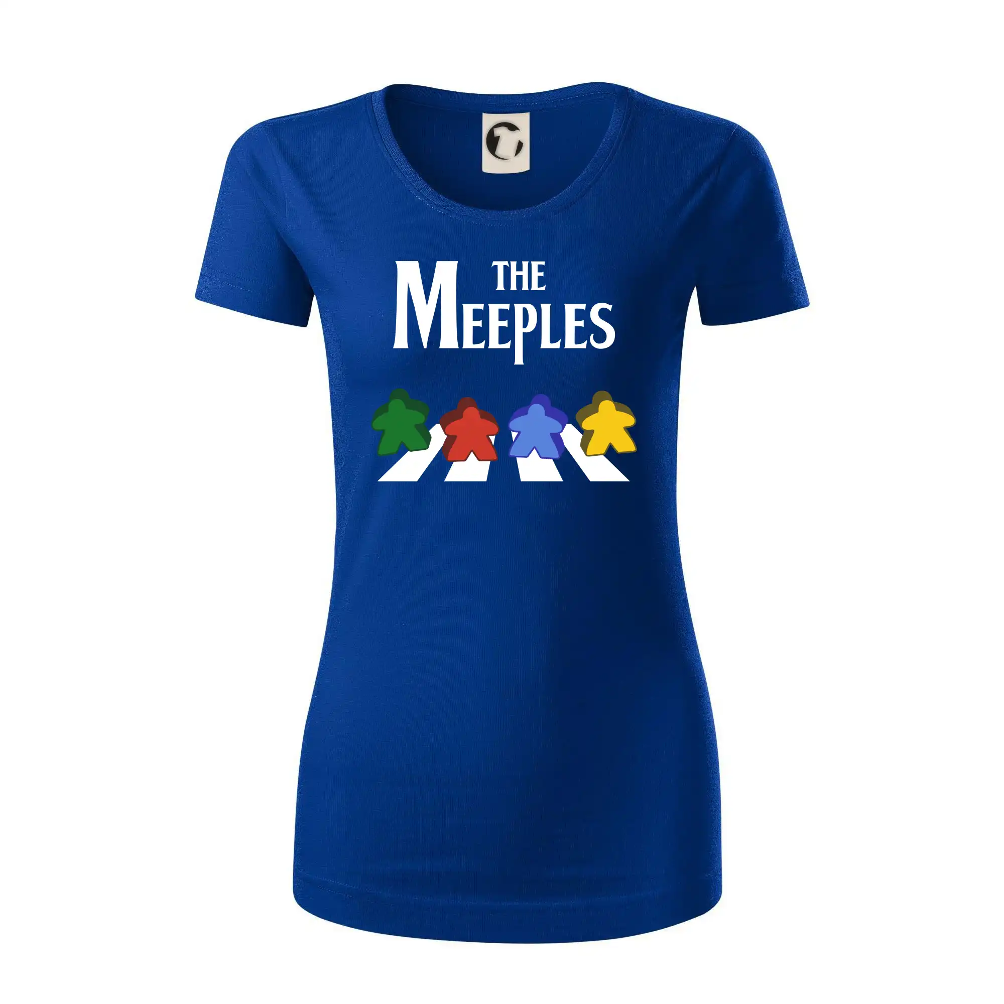 Tričká a mikiny so spoločenskými hrami  - The Meeples - Dámske tričko z organickej bavlny Origin (GOTS)