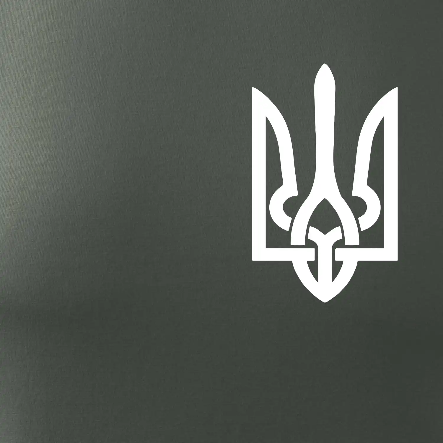 Ukrajina trojzubec prso