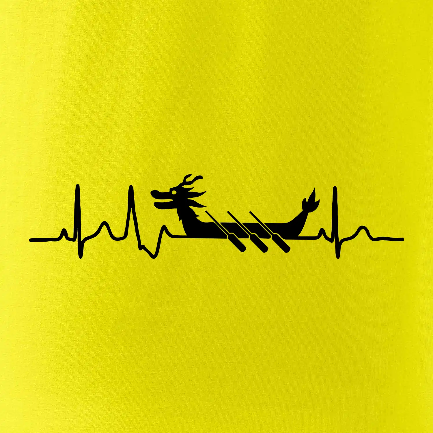 EKG dračí loď
