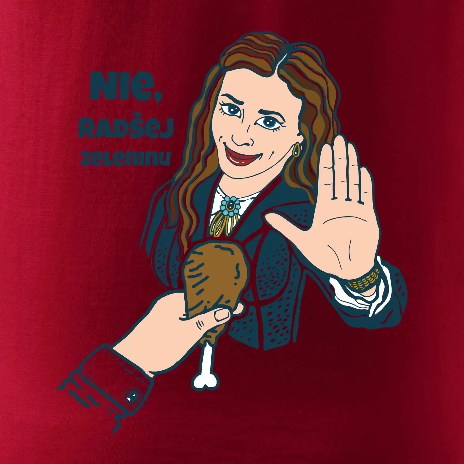 Nie, radšej zeleninu (Pecka design)