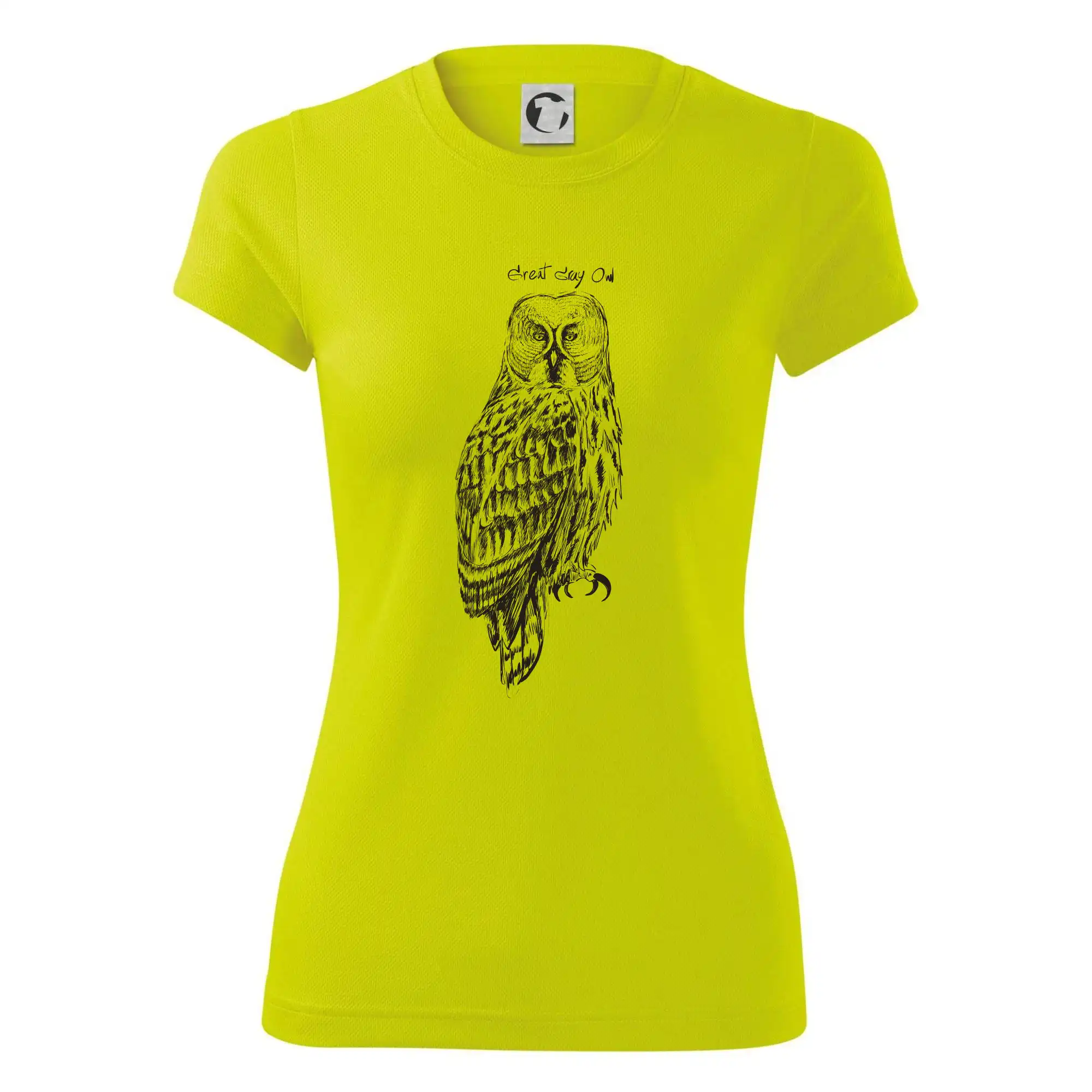 Puštík vousatý great gray owl