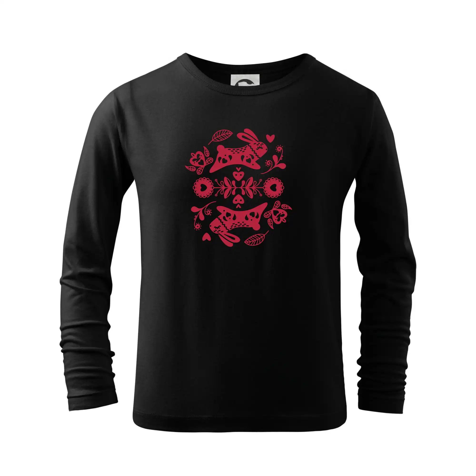Folklór - Folklór - králik - Tričko detské Long Sleeve