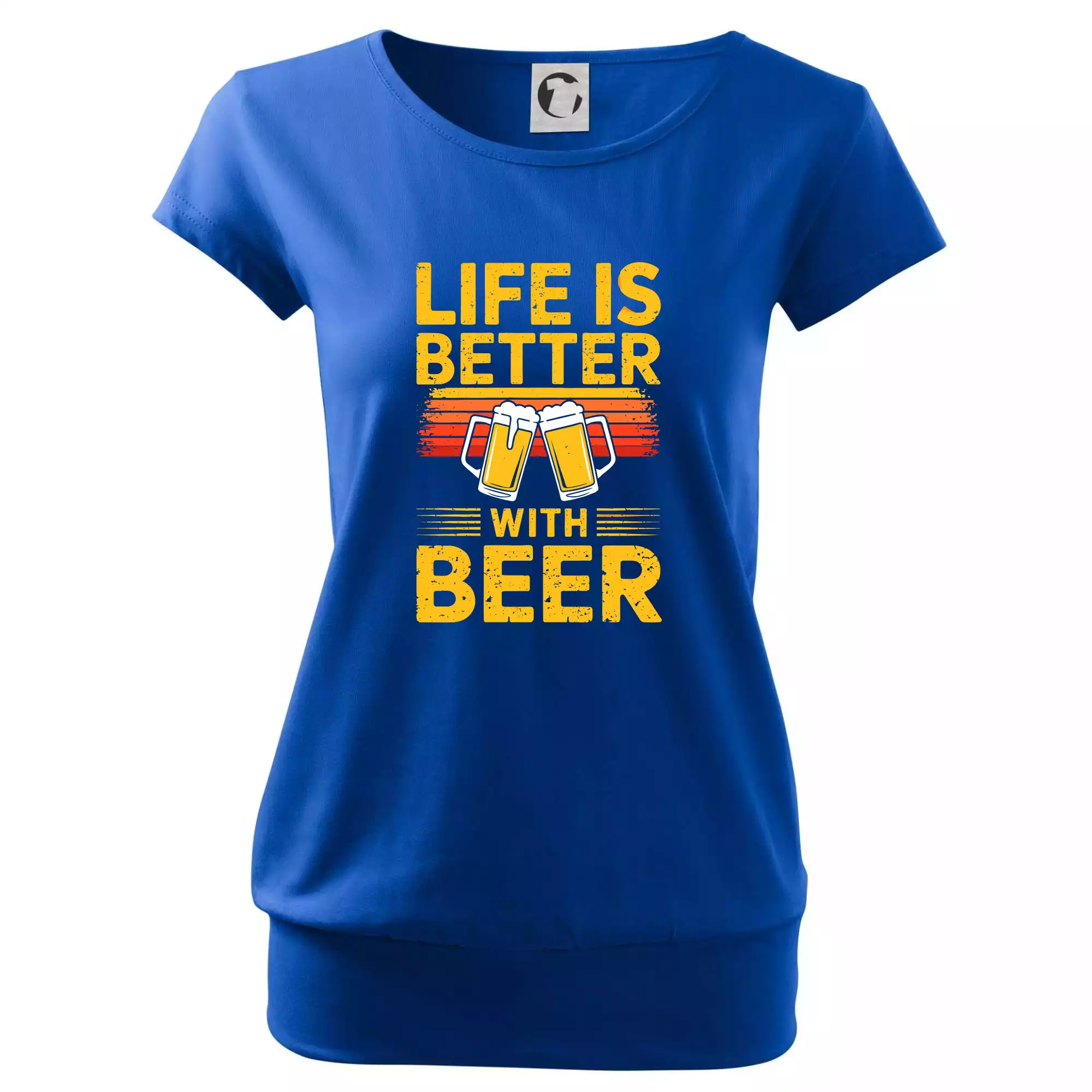 Live is better with beer - oranžové