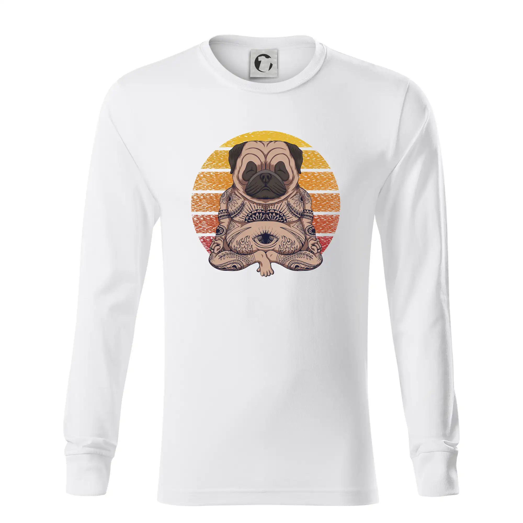 Yoga meditace - pug