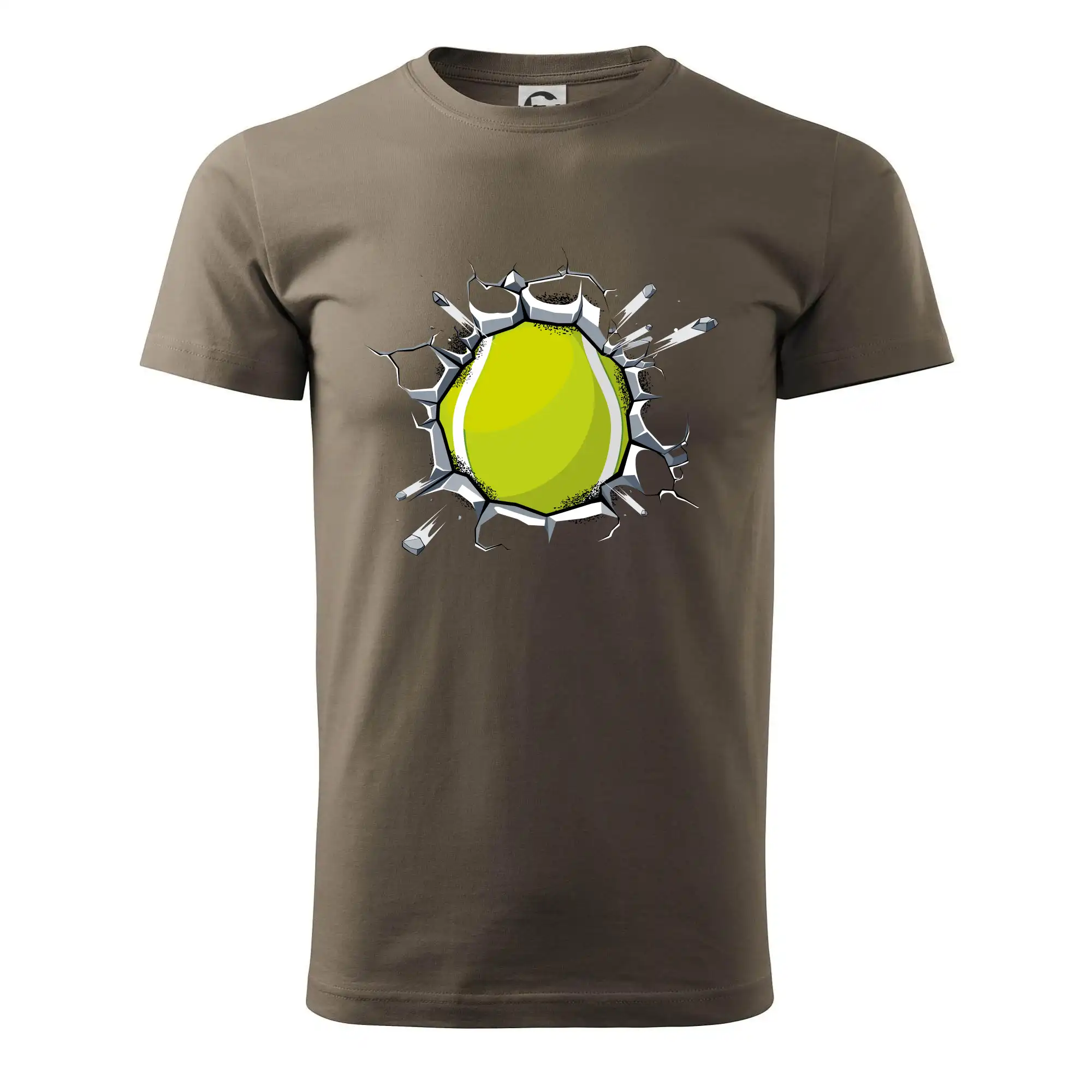 Tenisový míč v triku