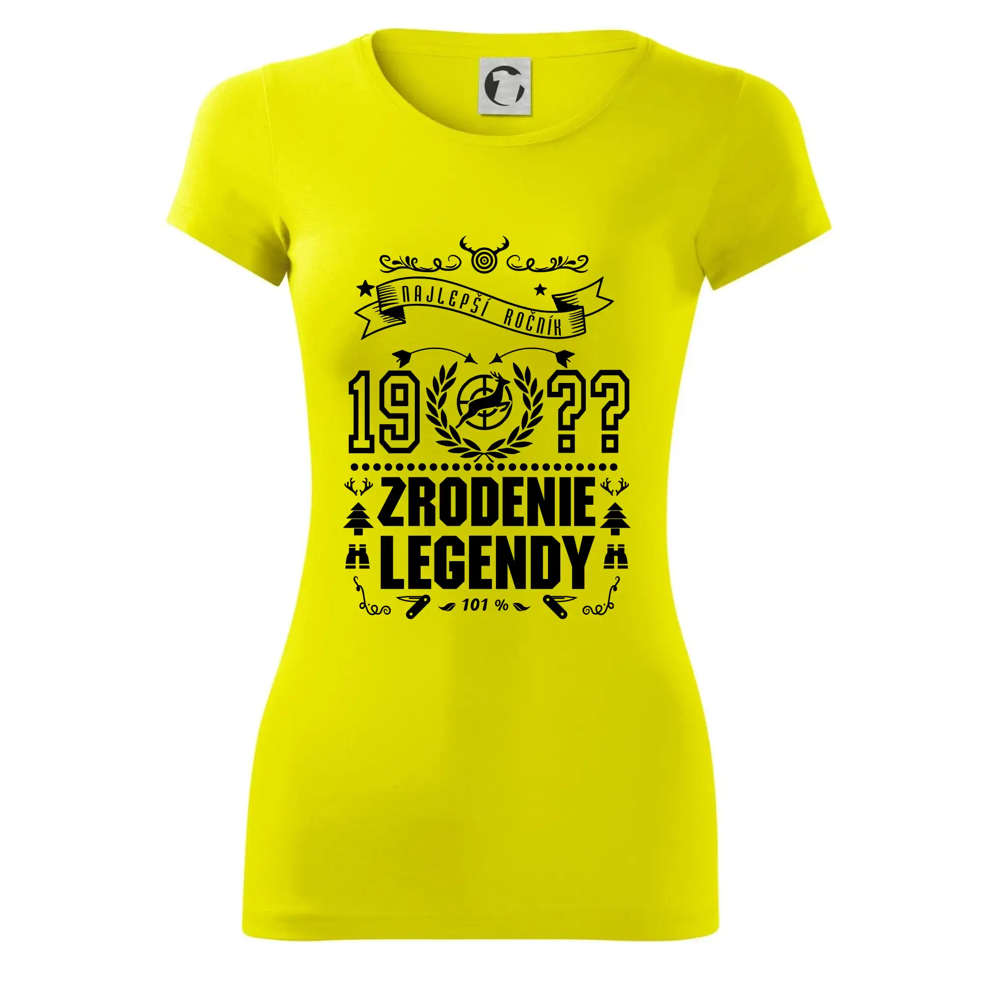 Trička Zrodenie legendy - Zrodenie legendy - pre poľovníkov - Dámske tričko Glance - Priliehavejší strih
