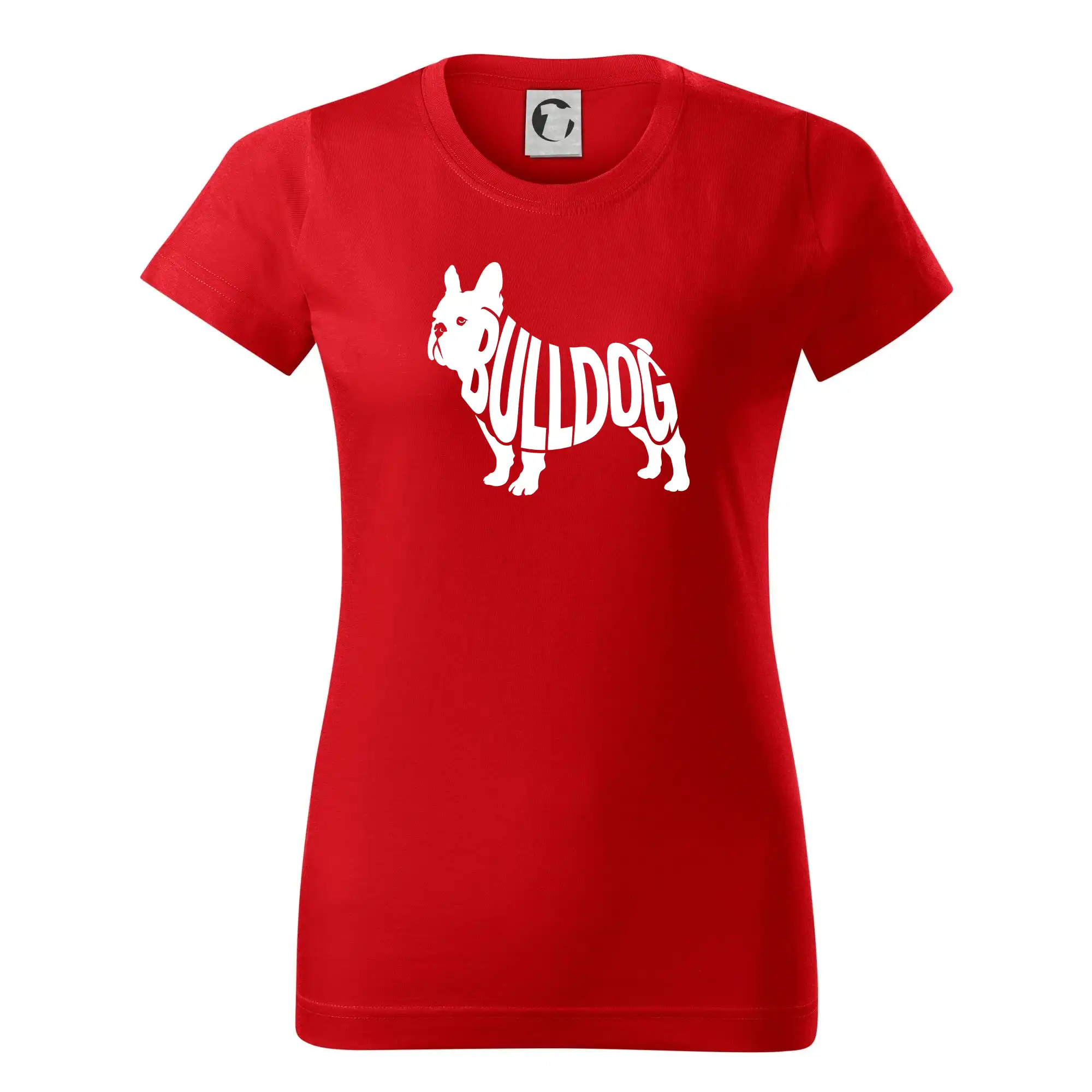 Bulldog  nápis v těle