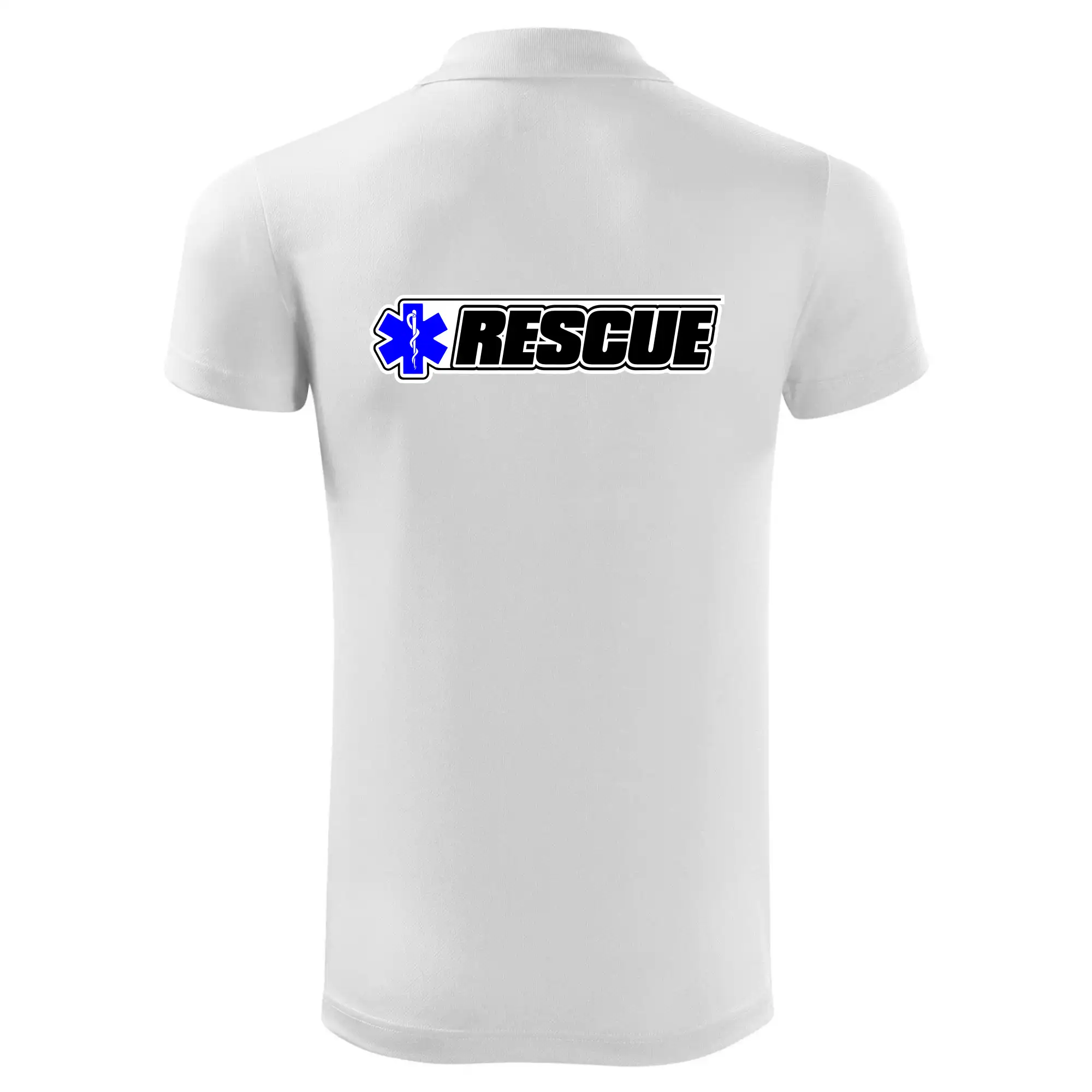 Záchranář rescue kříž modrý
