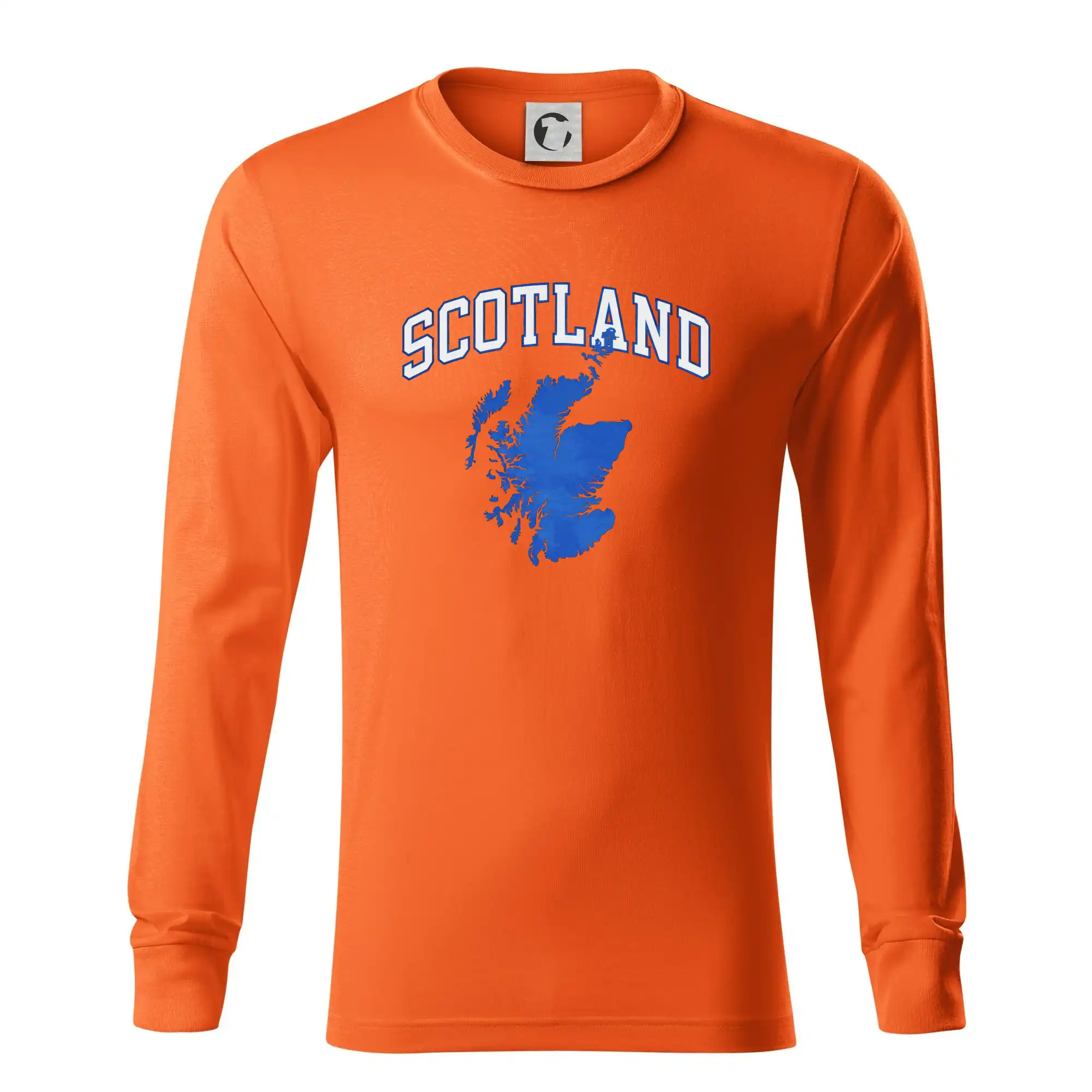 Scotland nápis s mapou