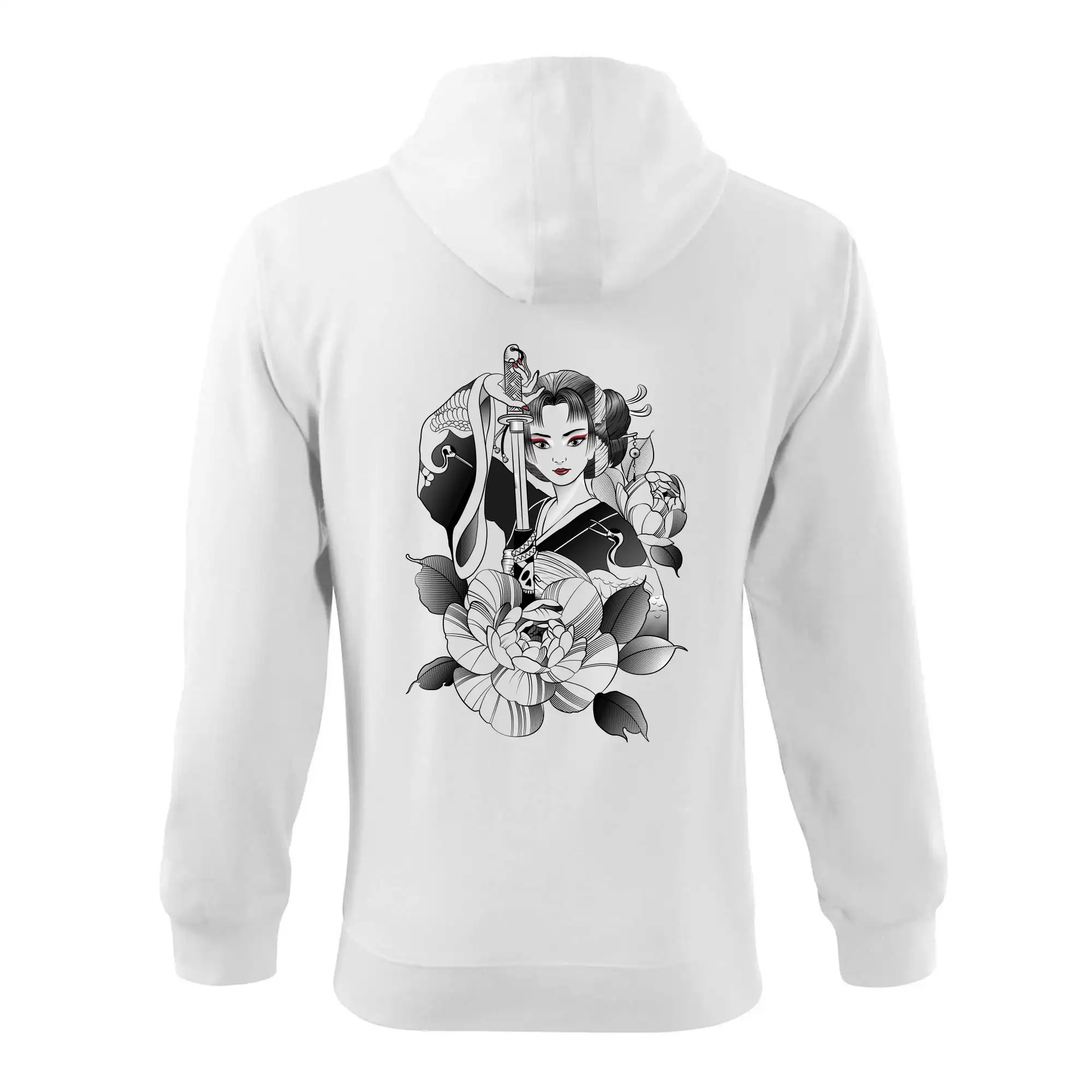 Japonsko - žena s mečem