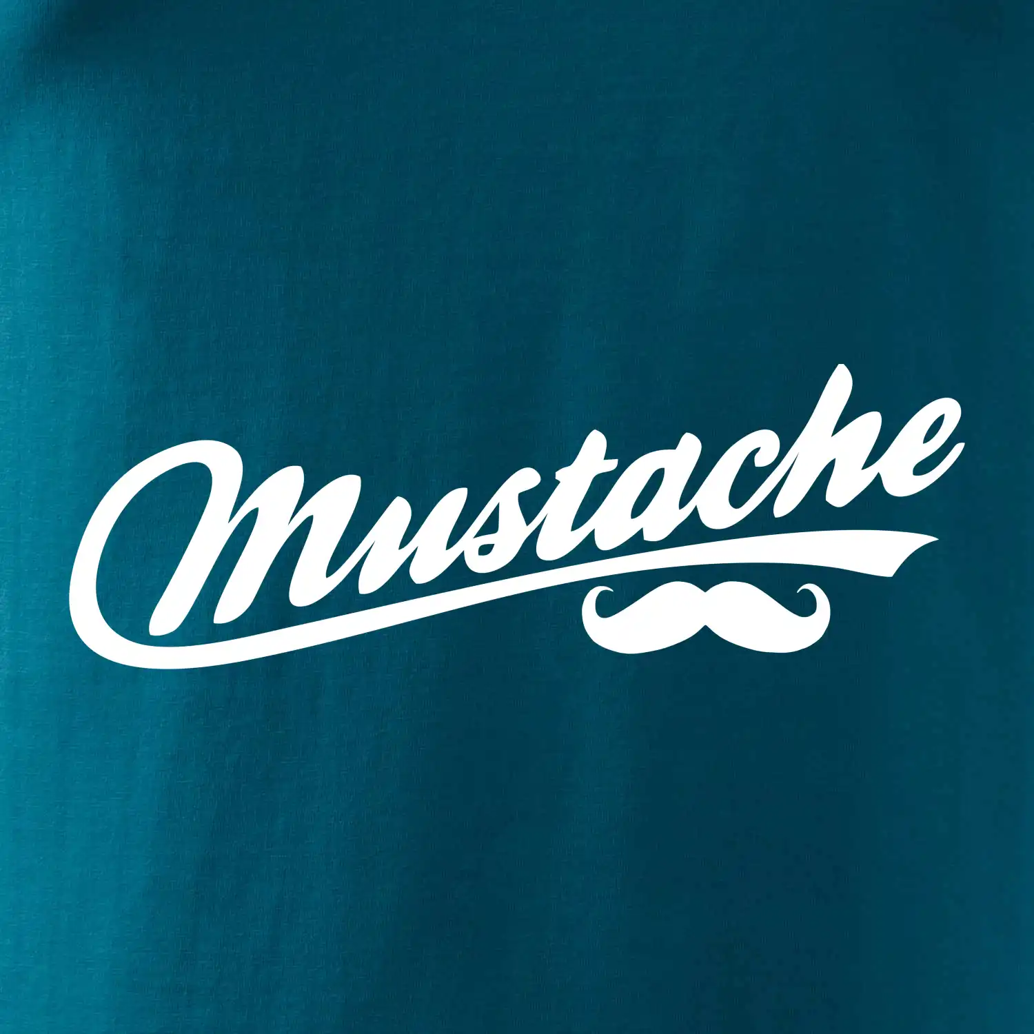 Mustache - nápis