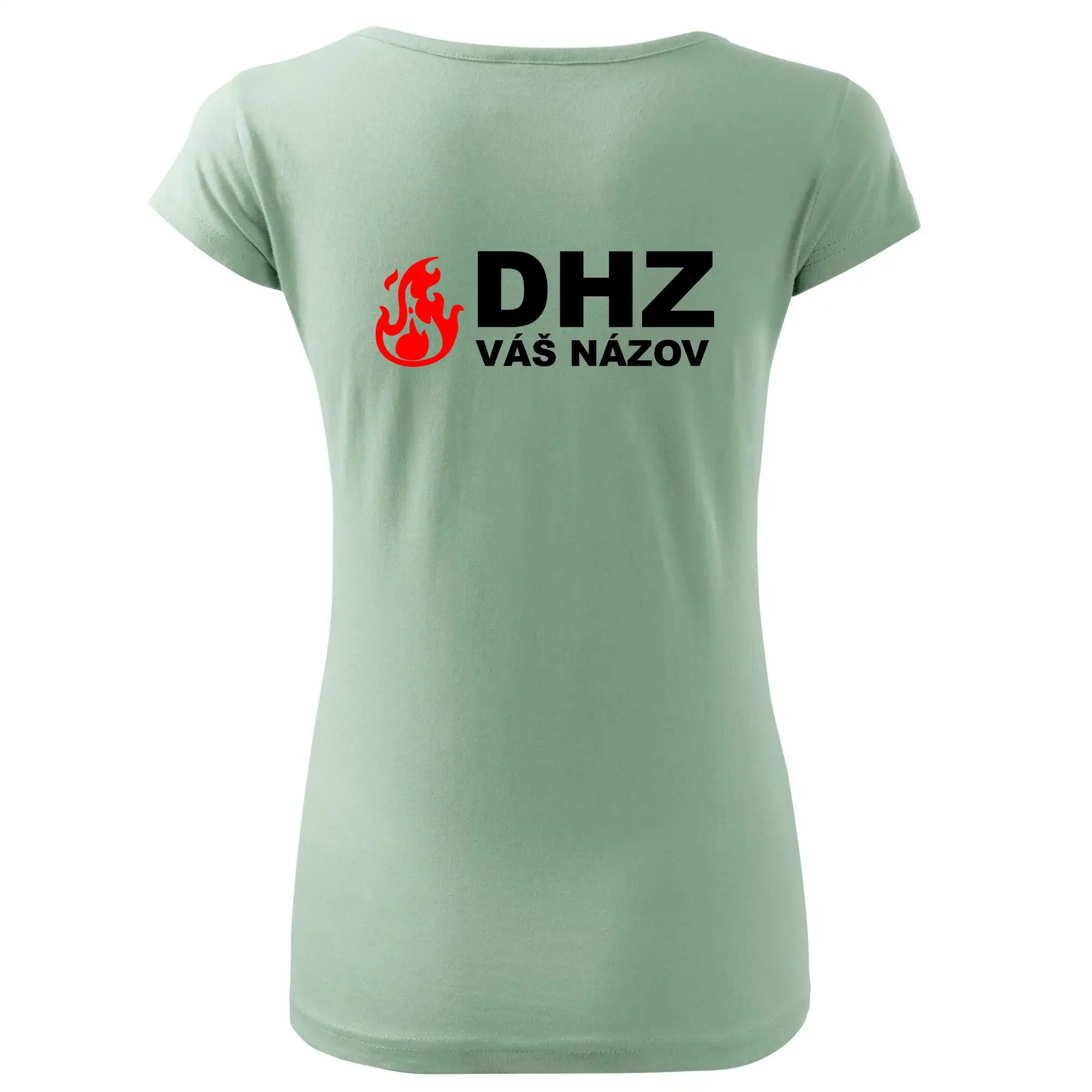 DHZ (oheň, firesport, názov sboru - vlastný nápis)
