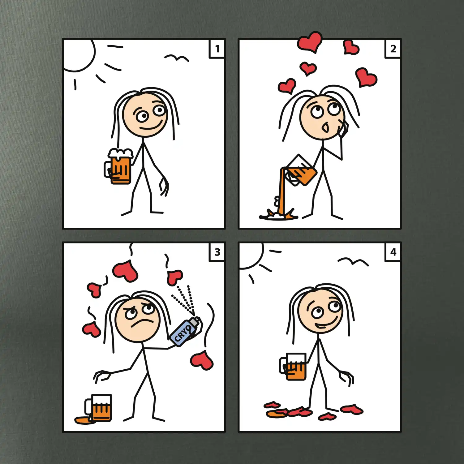 Láska já a pivo (Hana-creative)