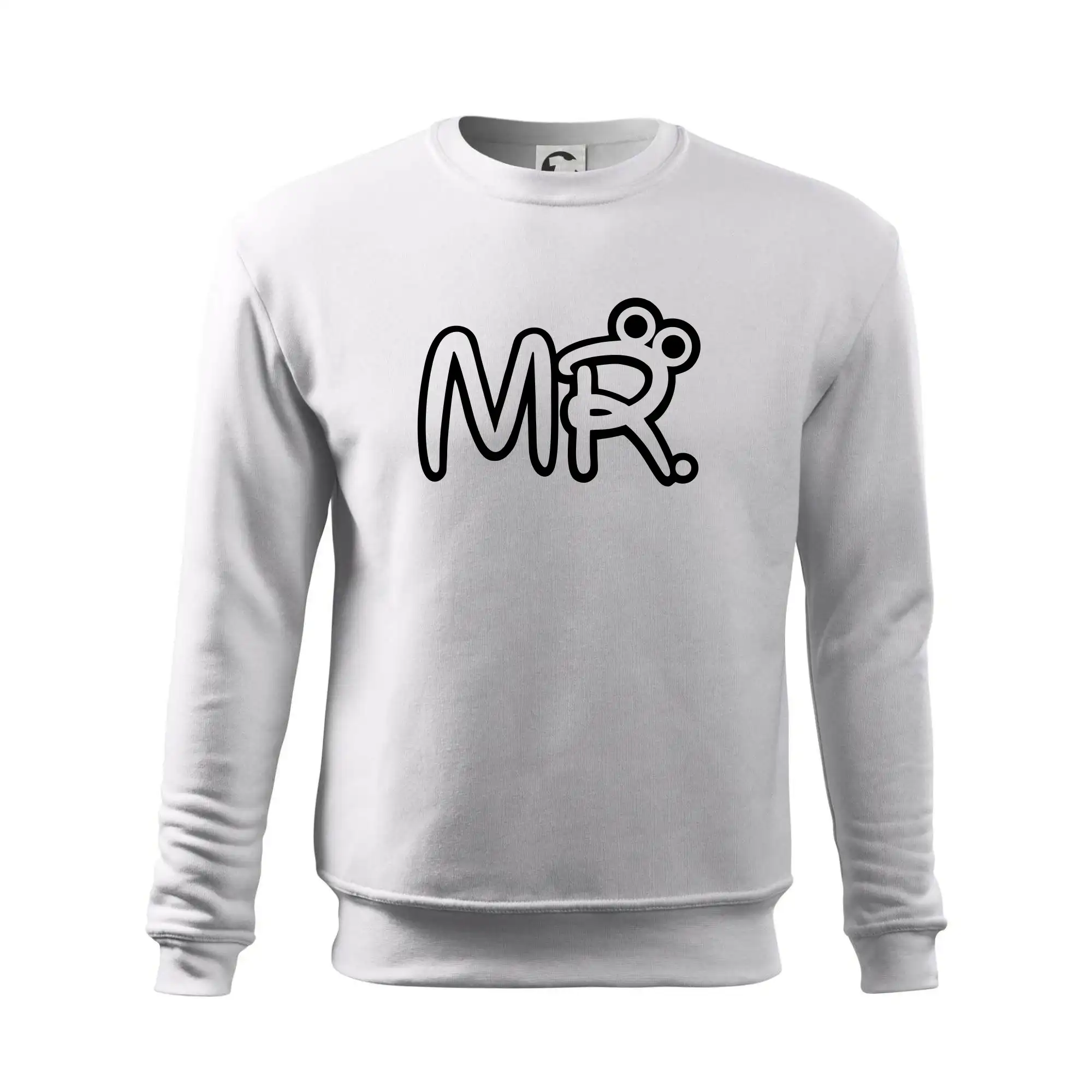 Najlepší darček pre otecka ku dňu otcov - Mr, Mrs a Jr rodinná trička - Mikina Essential pánska