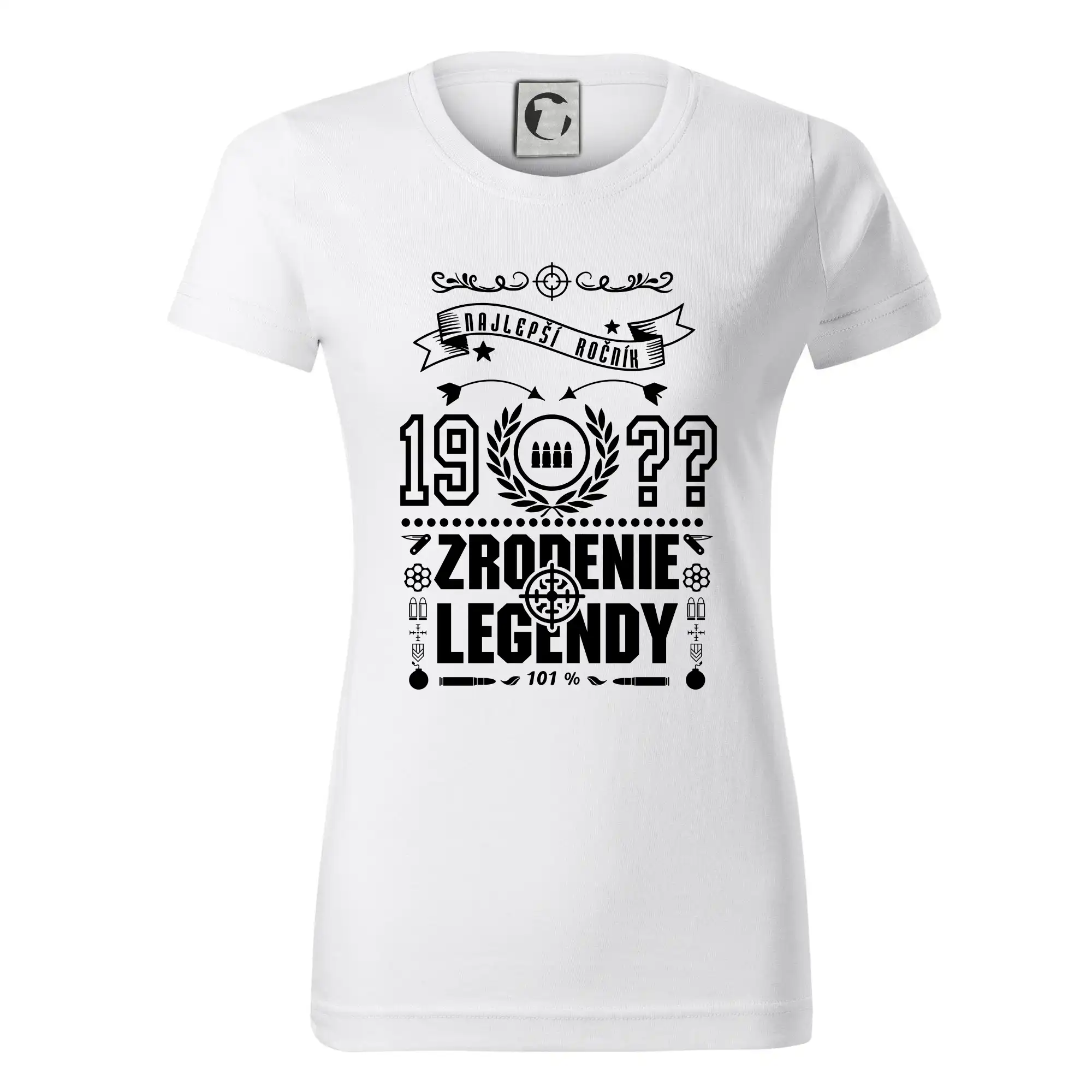 Zrodenie legendy - pre vojaka - Dámske tričko basic - ľahko voľnejšie a dlhšie