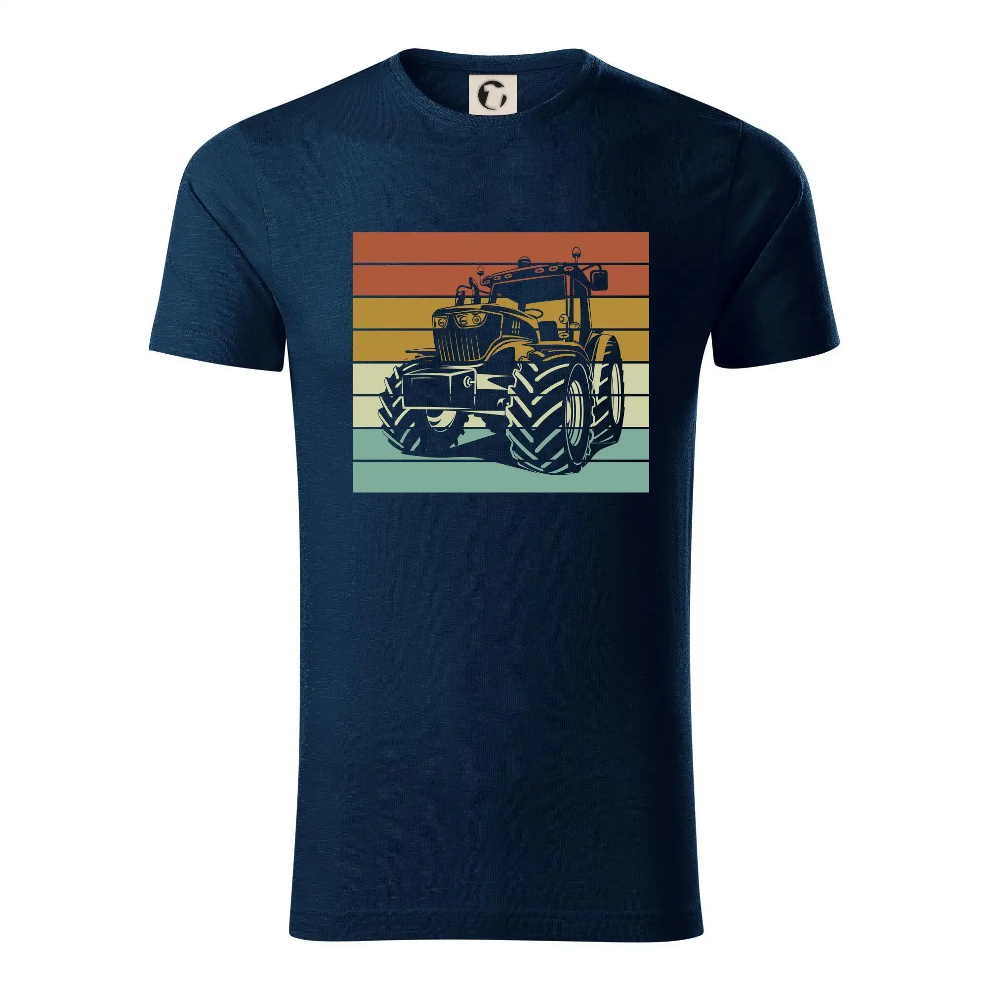 Vintage traktor - Tričko z organickej bavlny