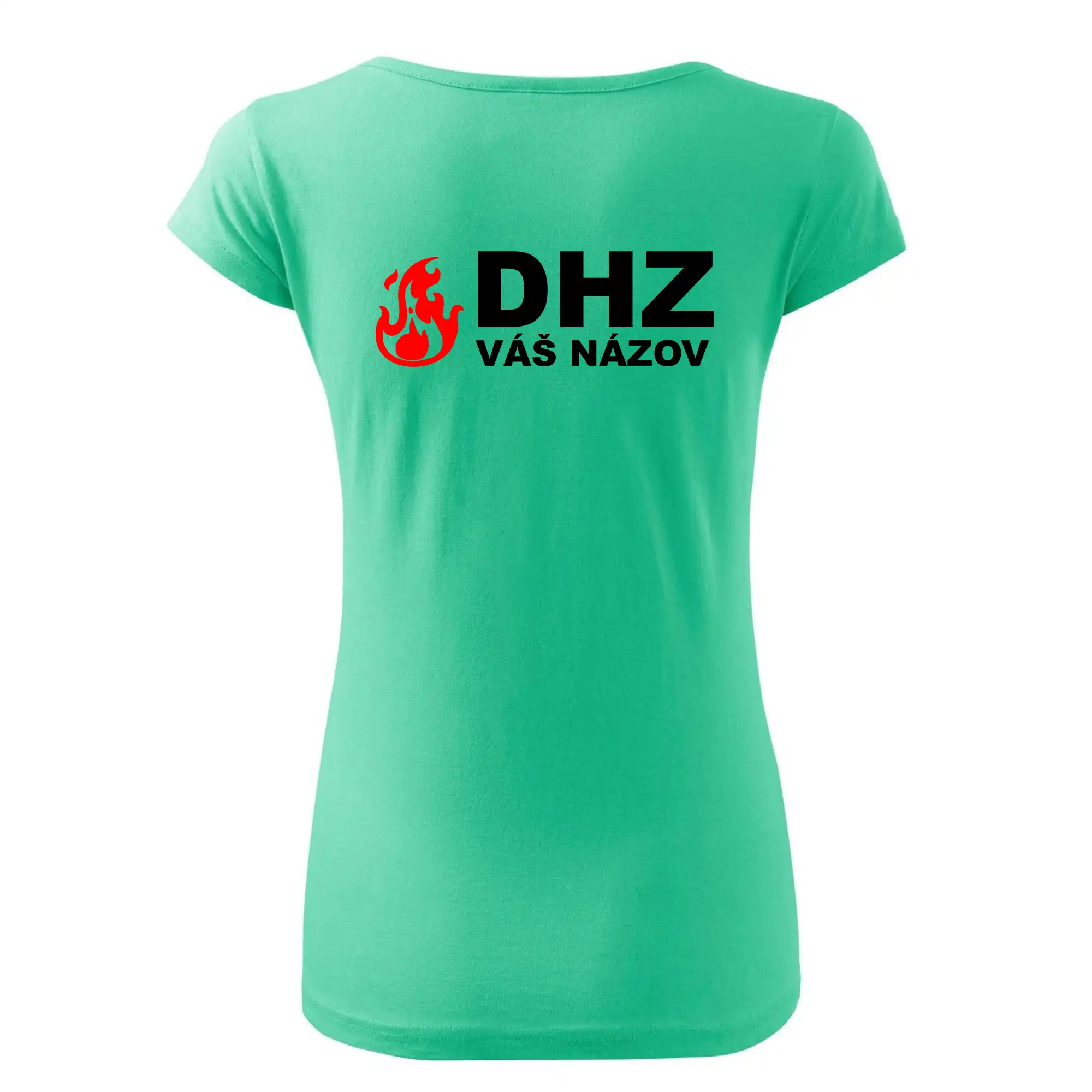 DHZ (oheň, názov sboru - vlastný nápis)
