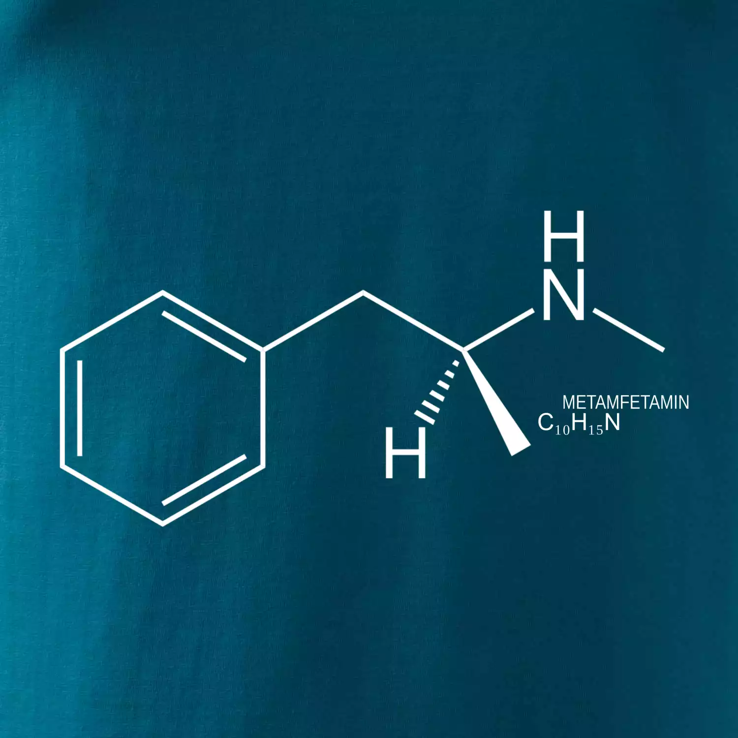 Molekulární struktura pervitin