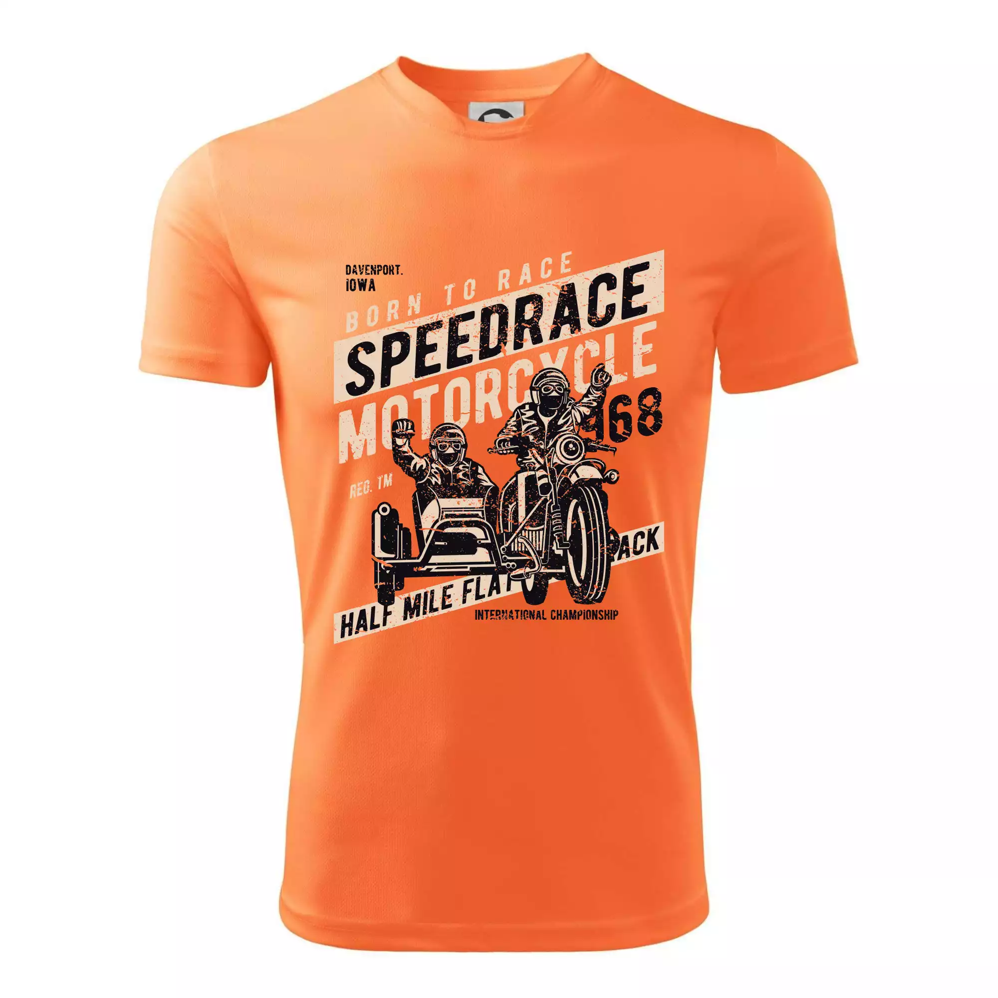 Speedrace motrcycle half mile