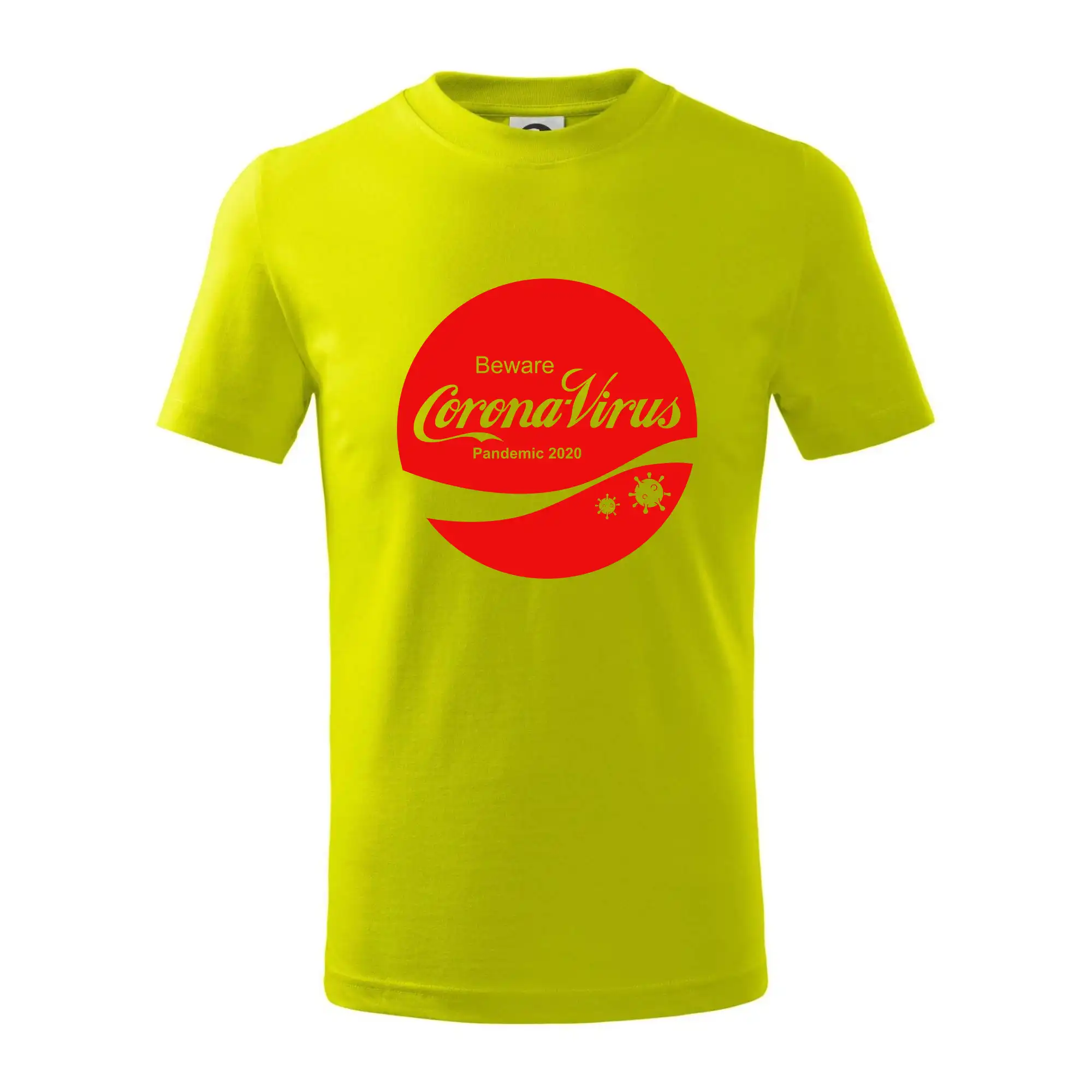 Corona virus pandemic logo