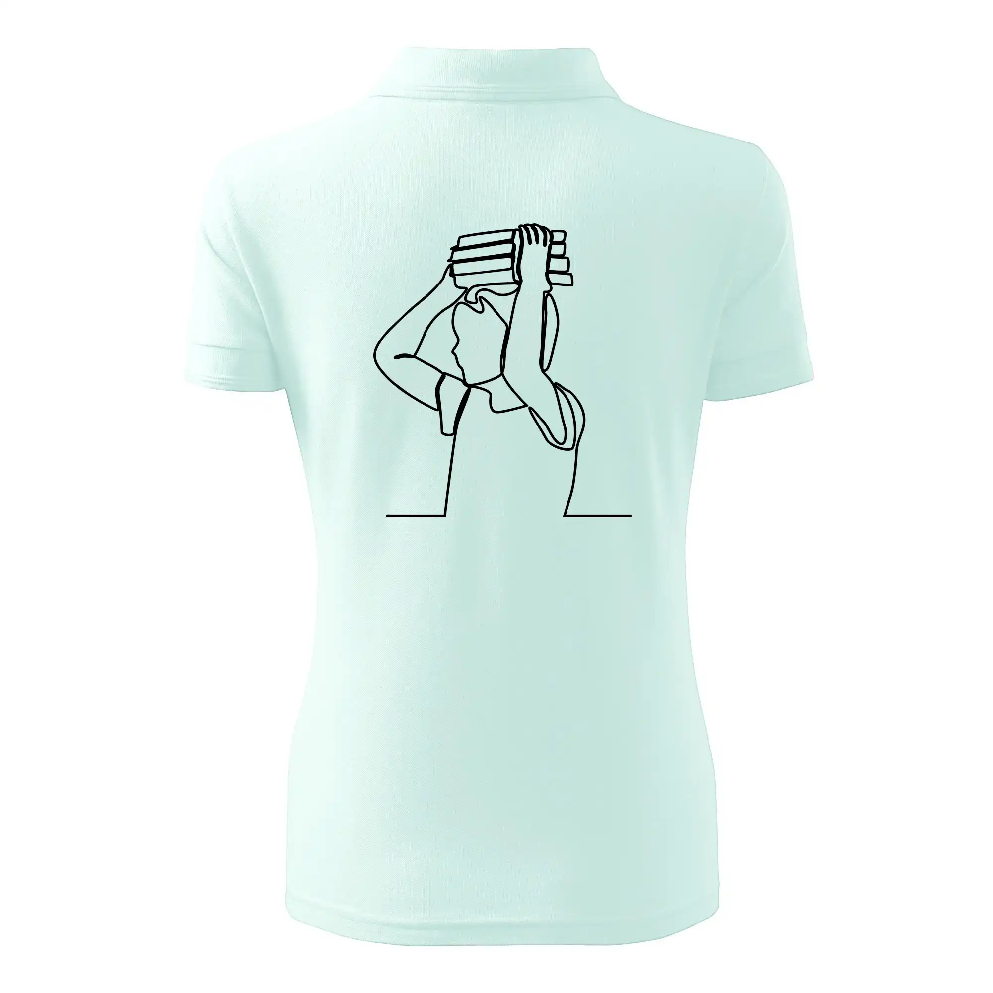 Student a kniha jedním tahem