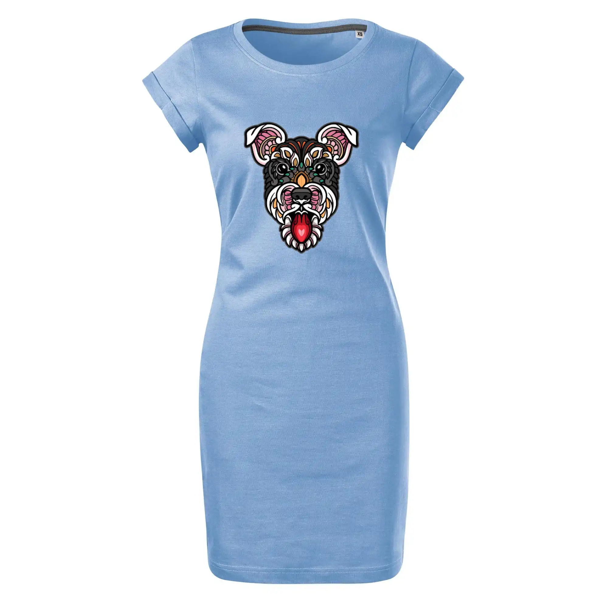 Knírač hlava barevná