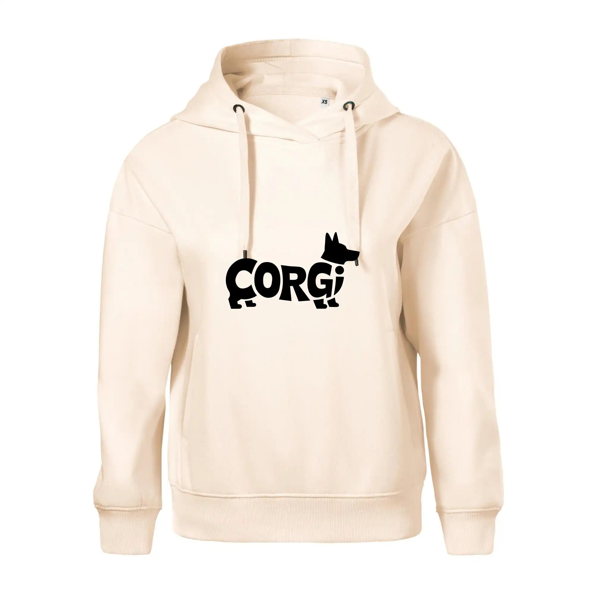Corgi nápis v těle