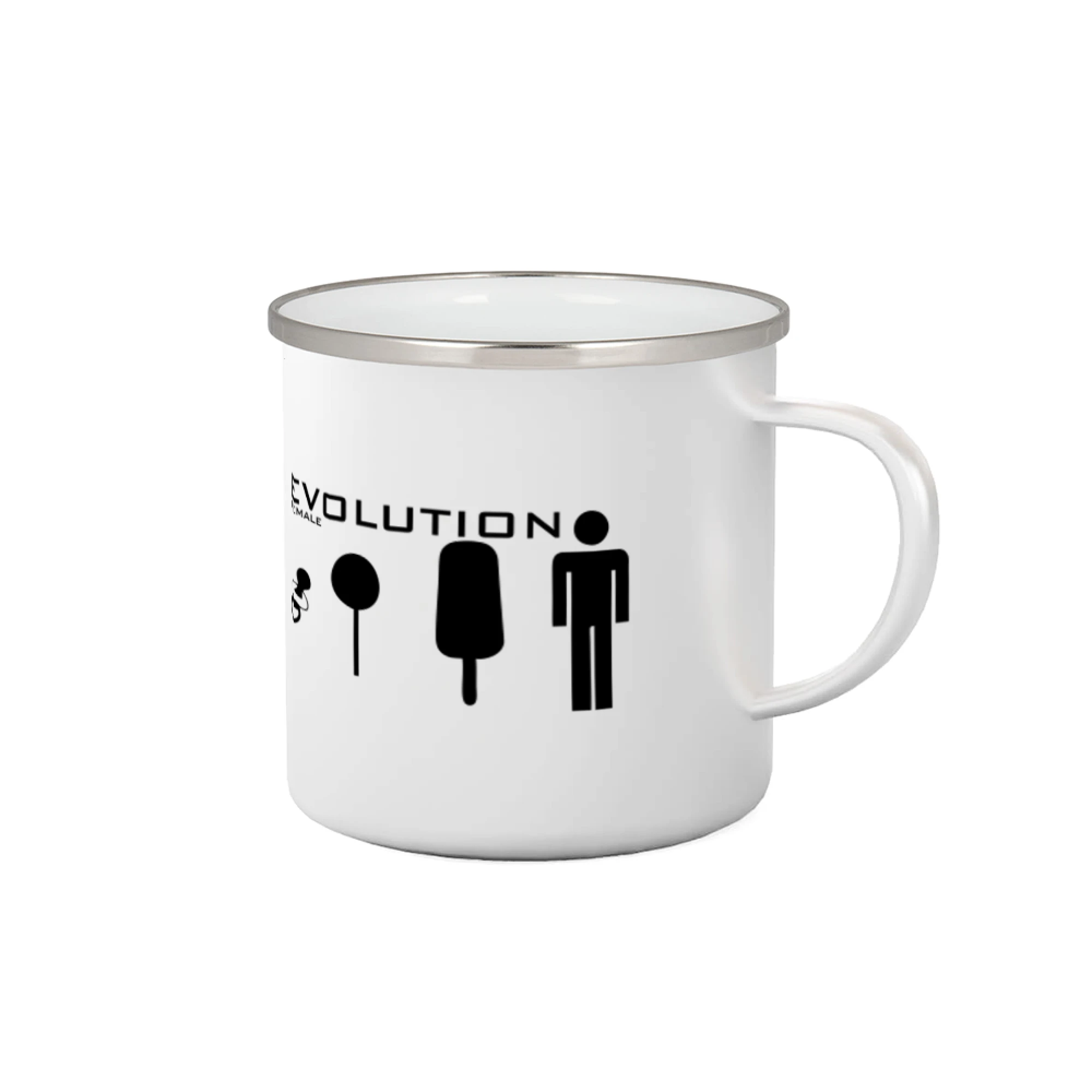 Tričká s potlačou evolúcia - Evolúcia ženy - Plecháčik