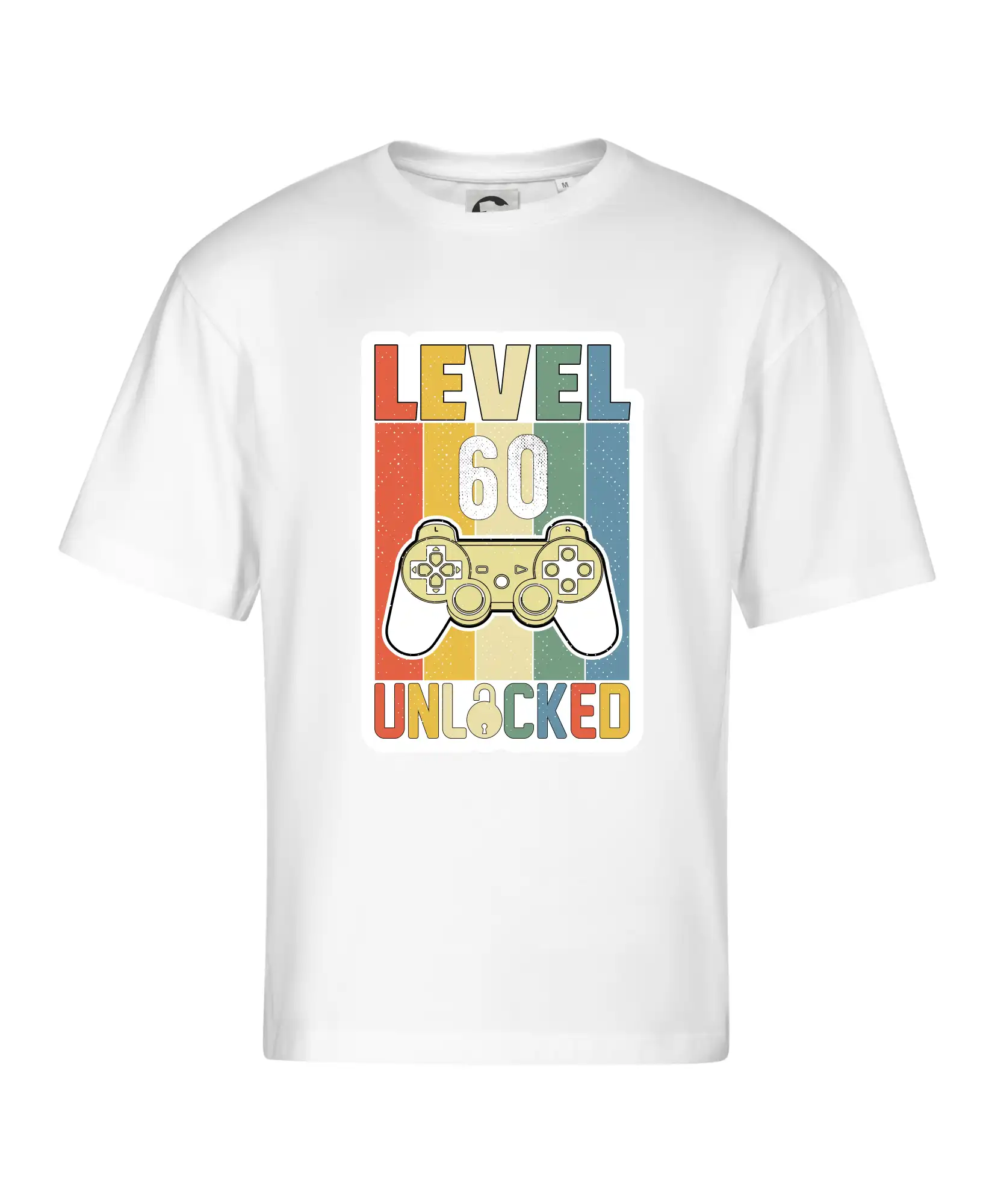 Tričká k narodeninám - Gaming narodeniny 60 - Stage unisex - OVERSIZE