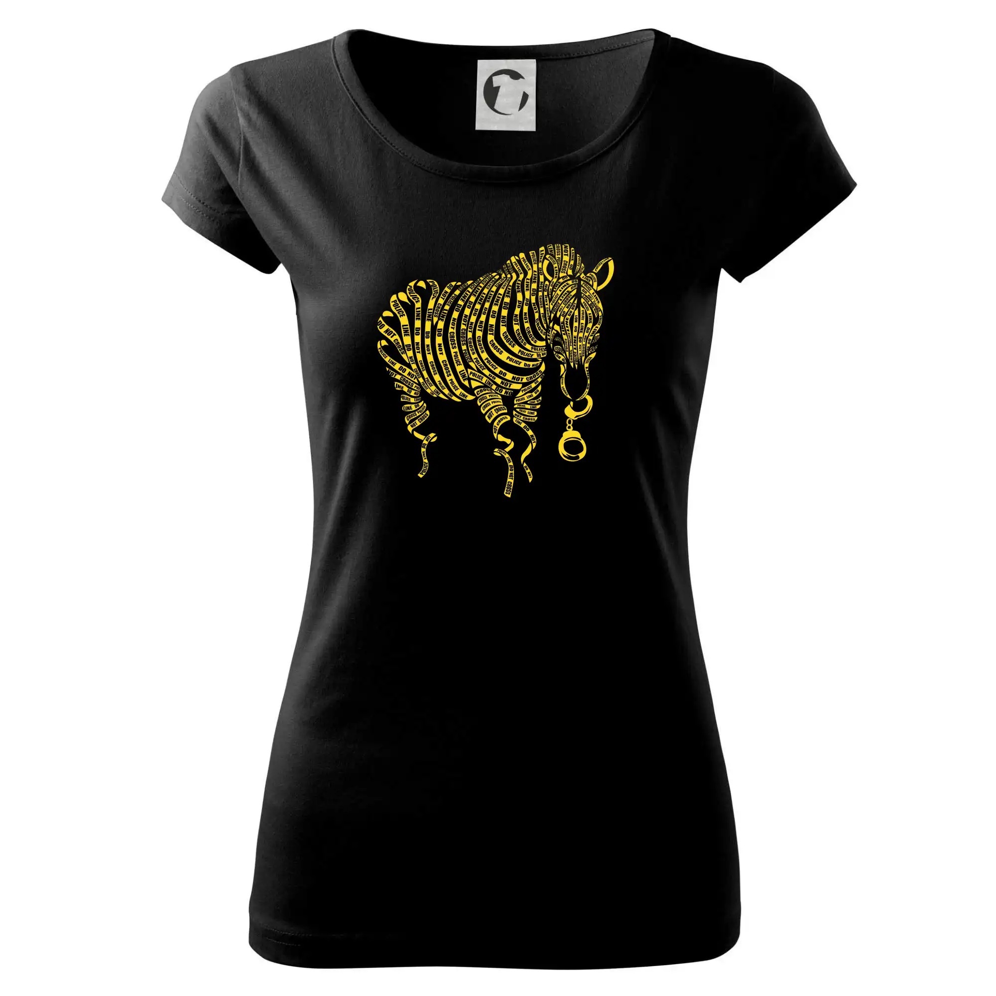 Tričká so zvieratami - Nature of Crime zebra - Dámske tričko Pure